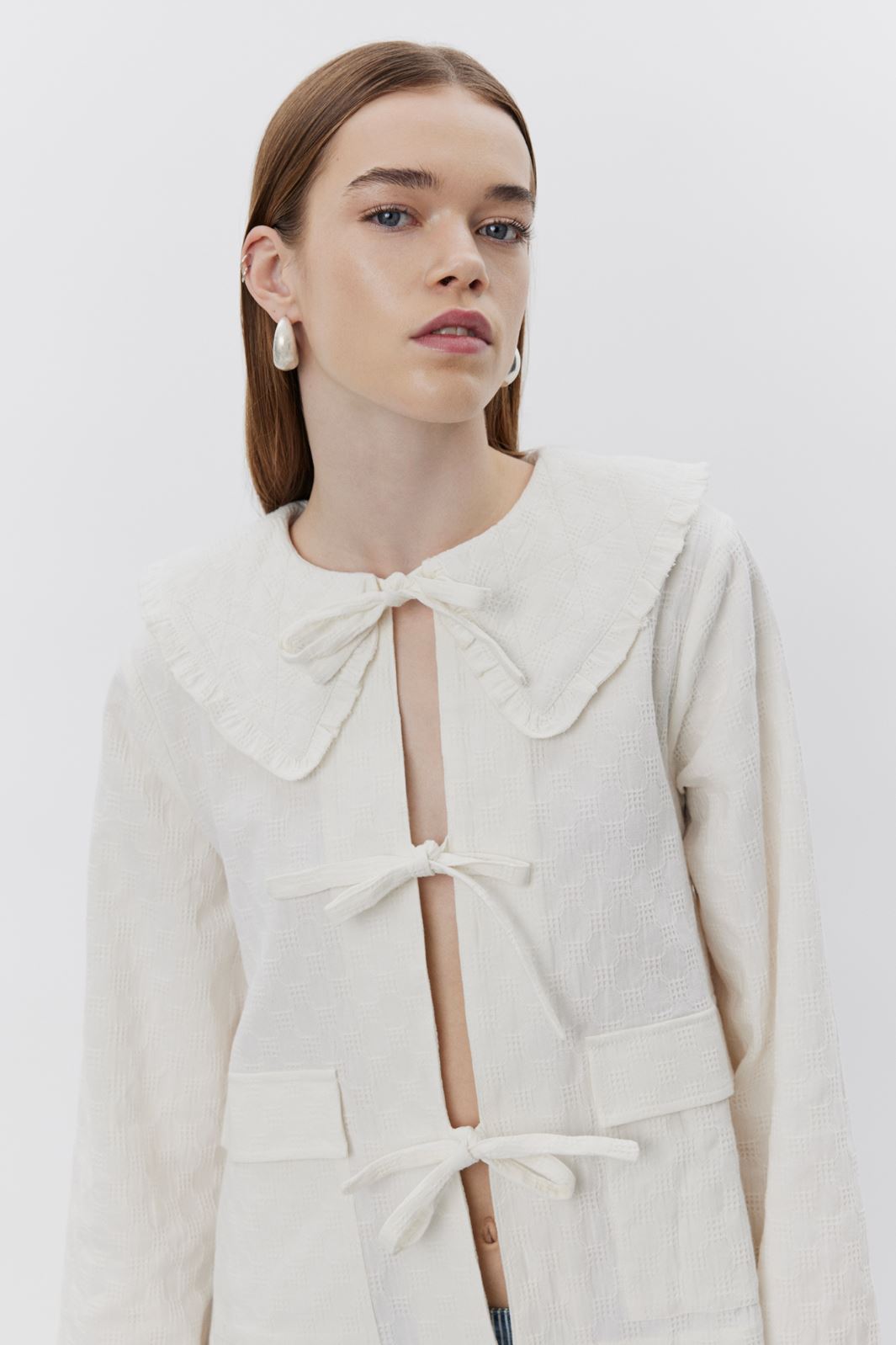 Sofie Schnoor - Hannahsw Shirt S251295 - 0124 - Snow White Rabat