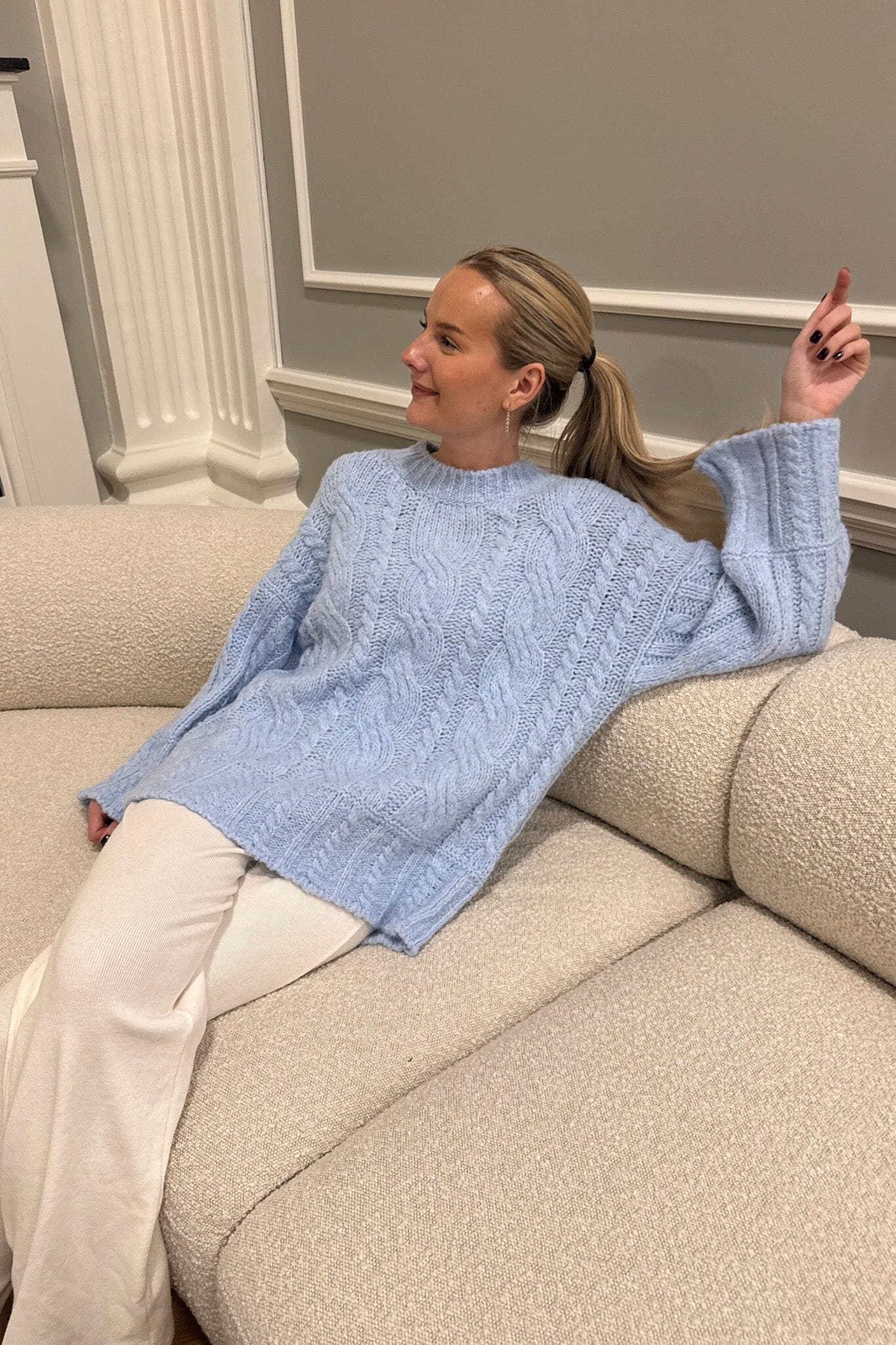 BYIC - Kikiic Sweater - lblue Light Blue