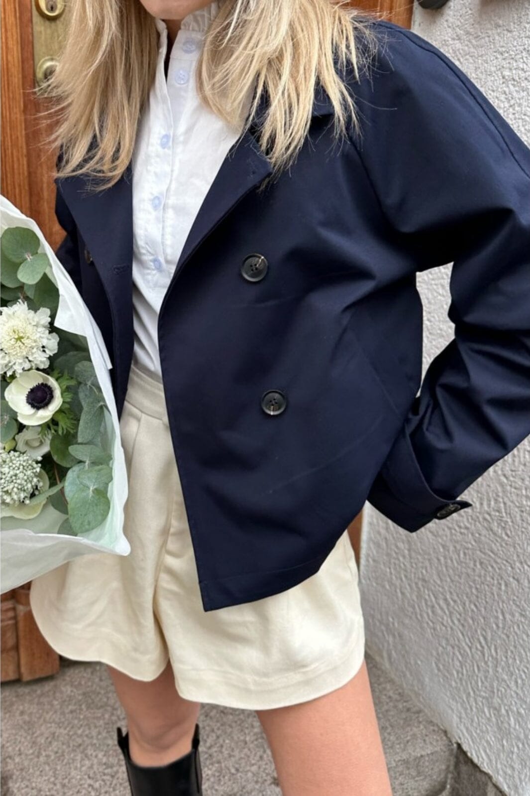 Forudbestilling - BYIC - Lunaic Trenchcoat - navy Navy