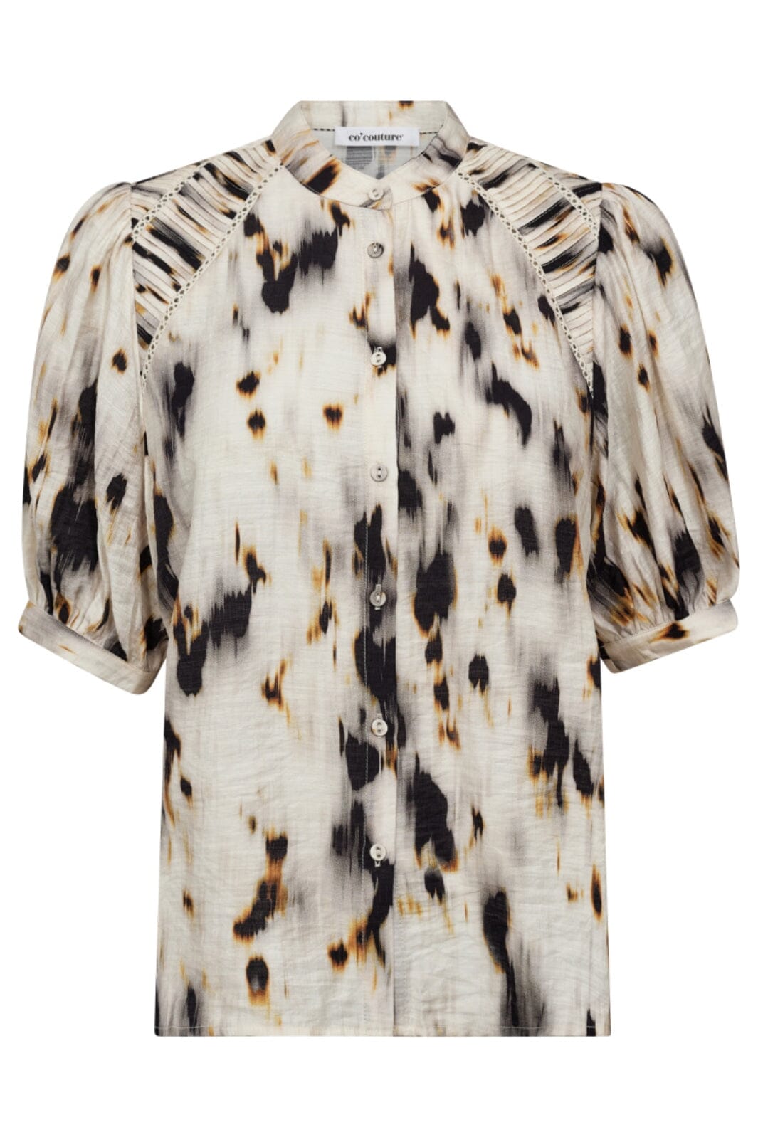 Forudbestilling - Co´Couture - Elisacc Ss Shirt 35823 - 199 - Bone
