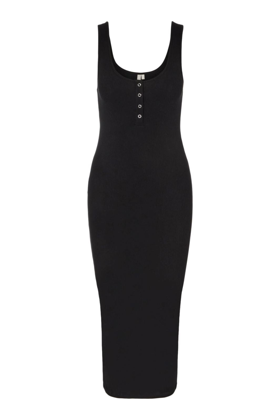 Pieces - Pckitte Tank Midi Dress - Black