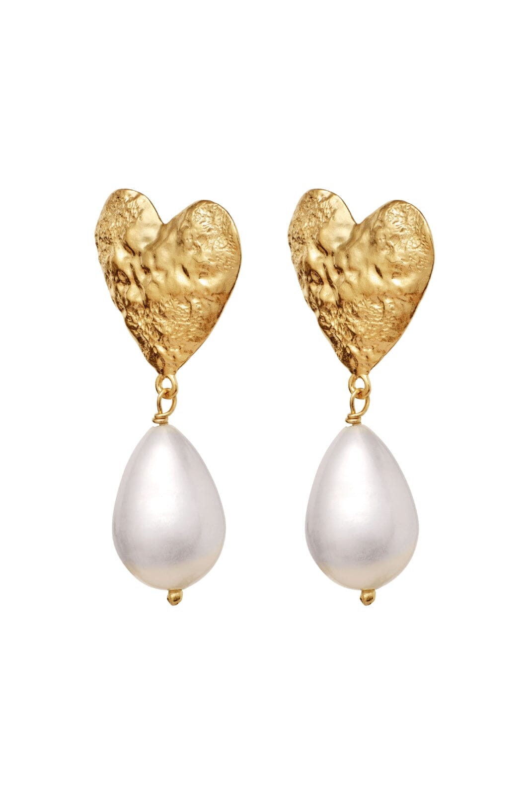 Maanesten - Luba Earrings 9959a - 18 Ct Gold Plated 925 Sterling Silver Online