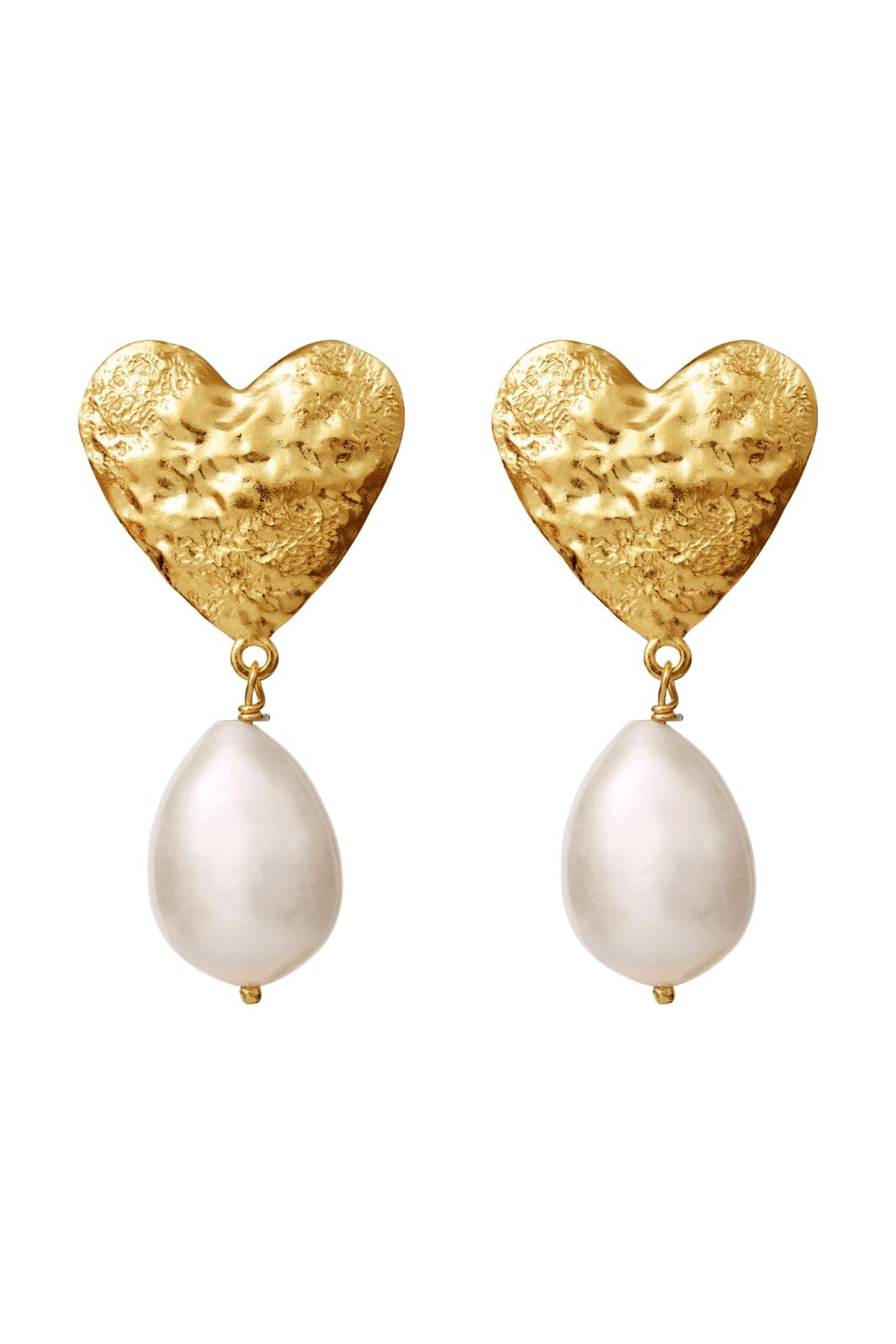 Maanesten - Luba Earrings 9959a - 18 Ct Gold Plated 925 Sterling Silver Online