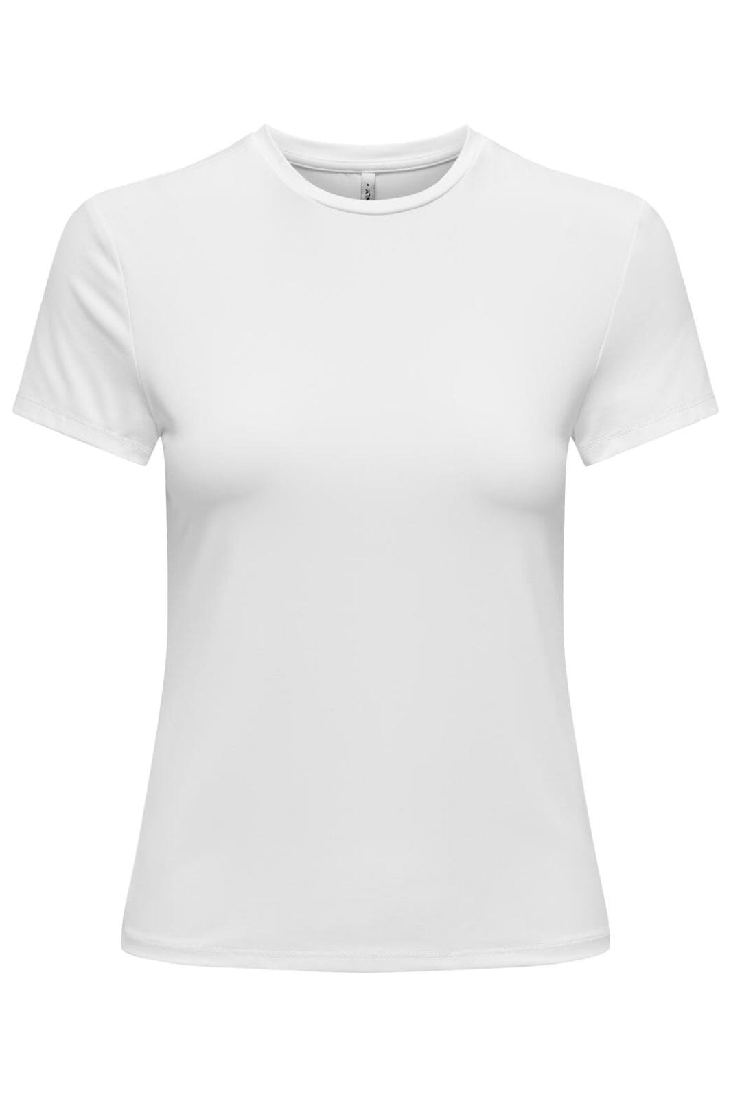 Only - Onlea S/S Top O Neck - 4595193 Bright White
