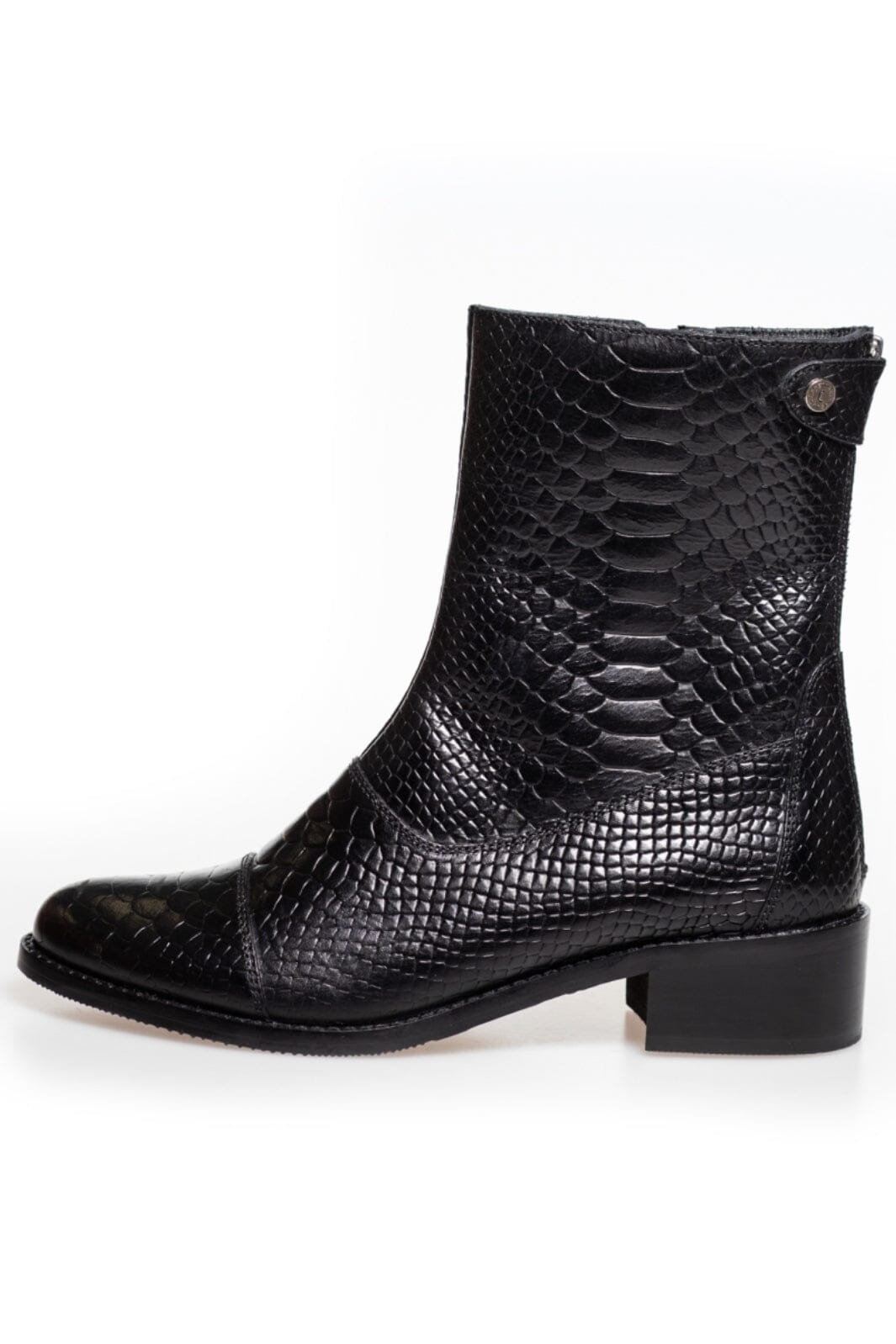 Copenhagen Shoes - She Croco - Black Online Hot Salg