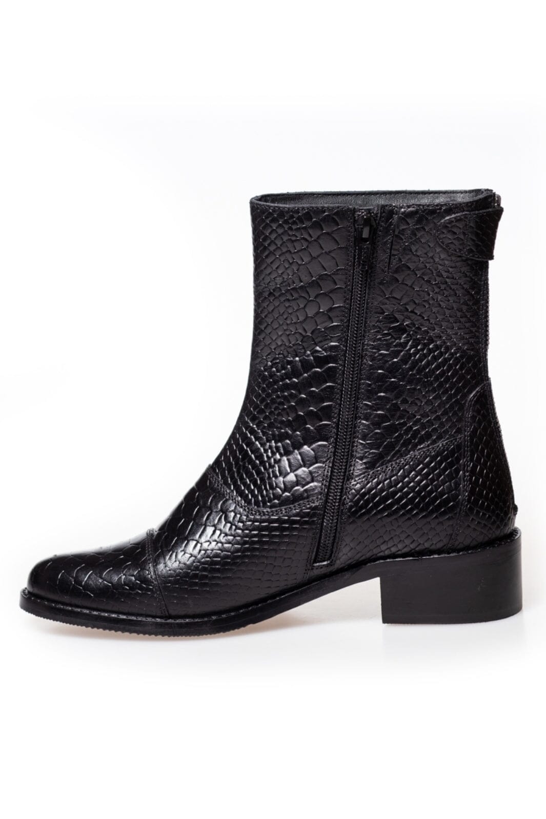 Copenhagen Shoes - She Croco - Black Online Hot Salg