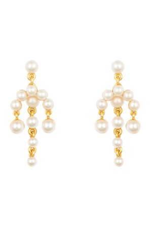 House Of Vincent - Veil Of Venus Earrings - Gilded