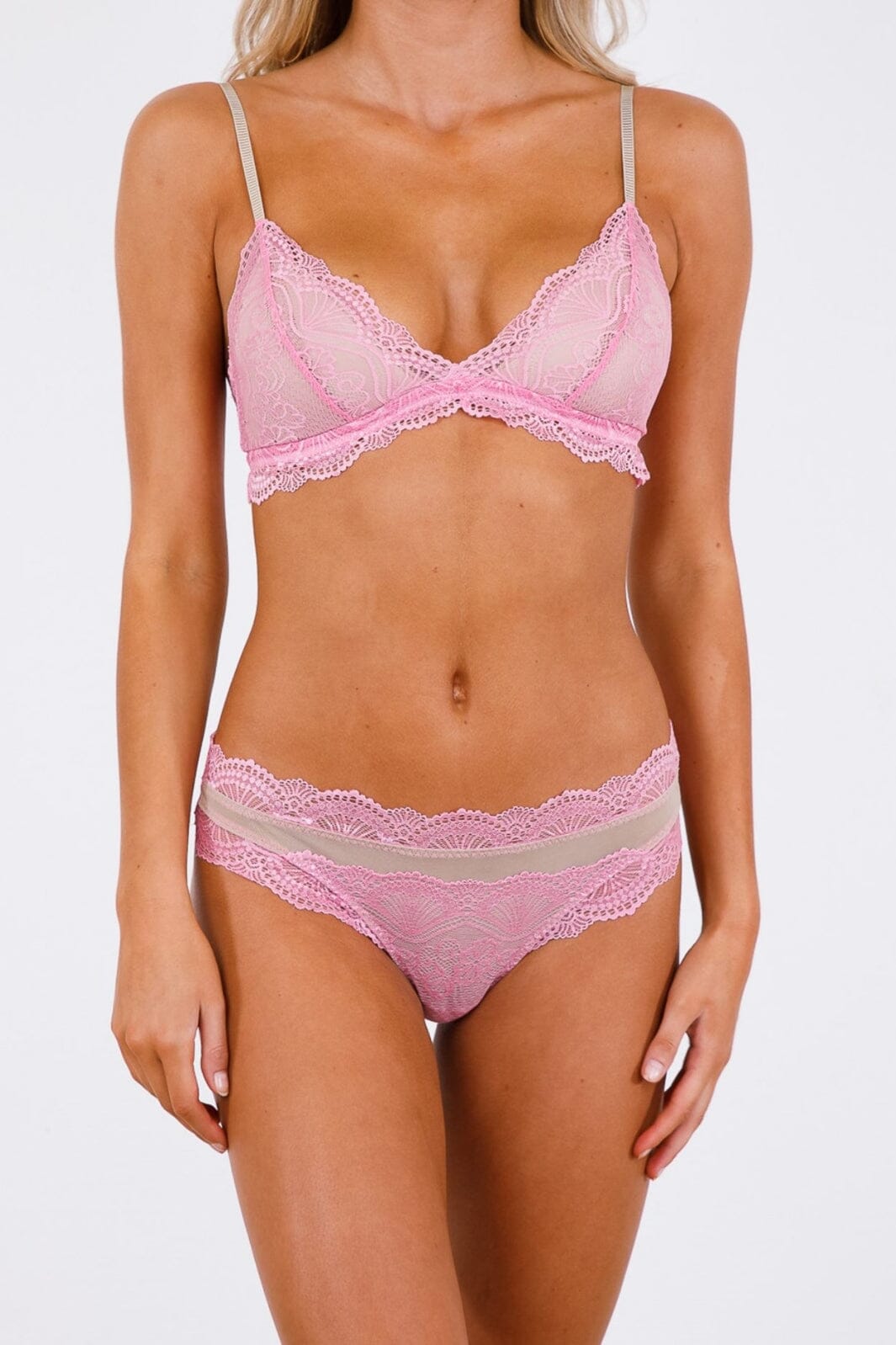 Neo Noir - Skin Berry String - Light pink Online salg