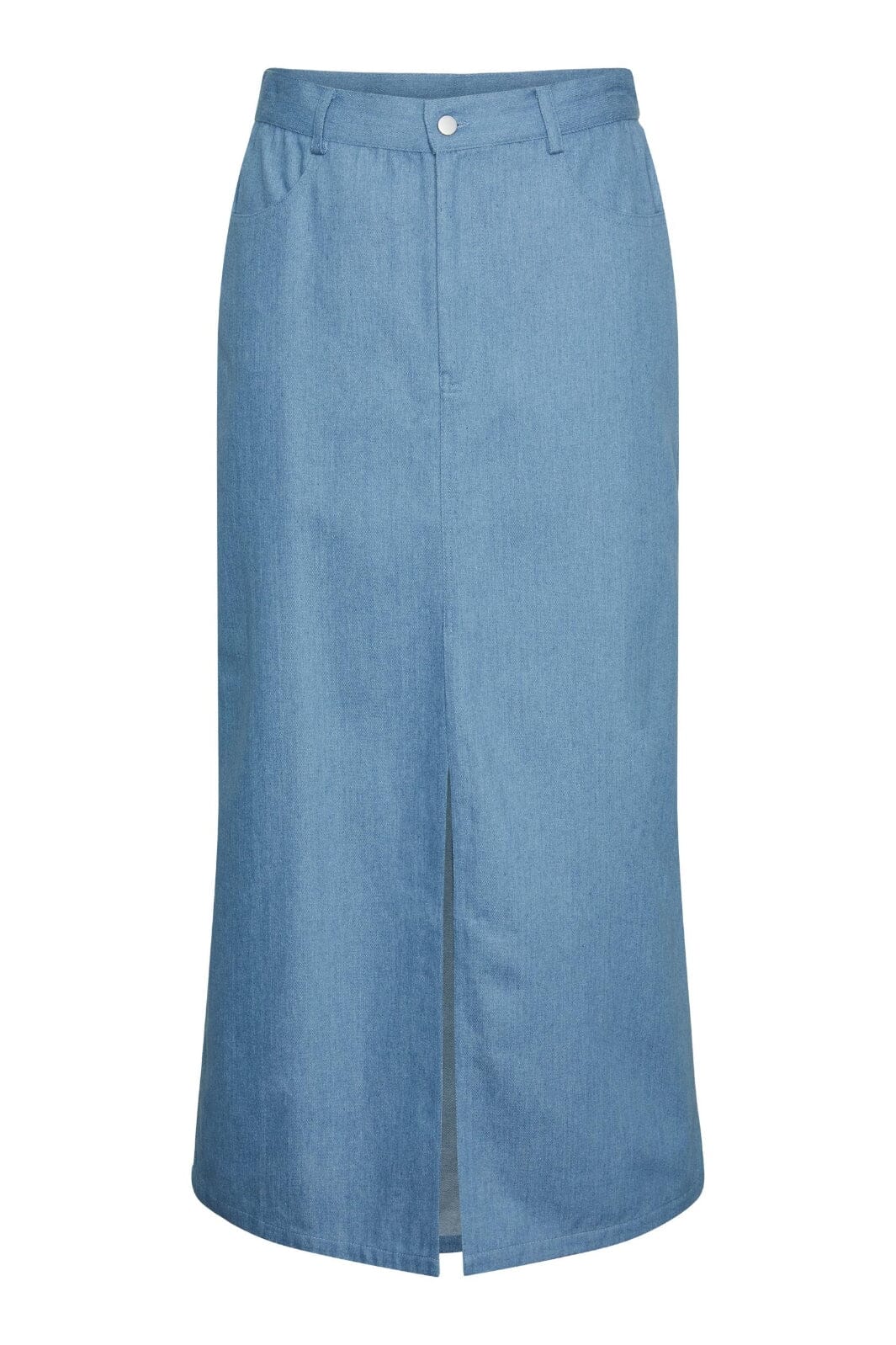 Pieces - Pcasta Long Skirt - 4503125 Light Blue Denim