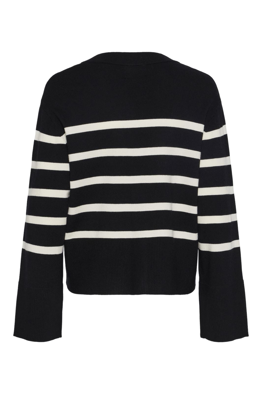 Pieces - Pcsia Ls Knit Cardigan - 4542826 Black White Online