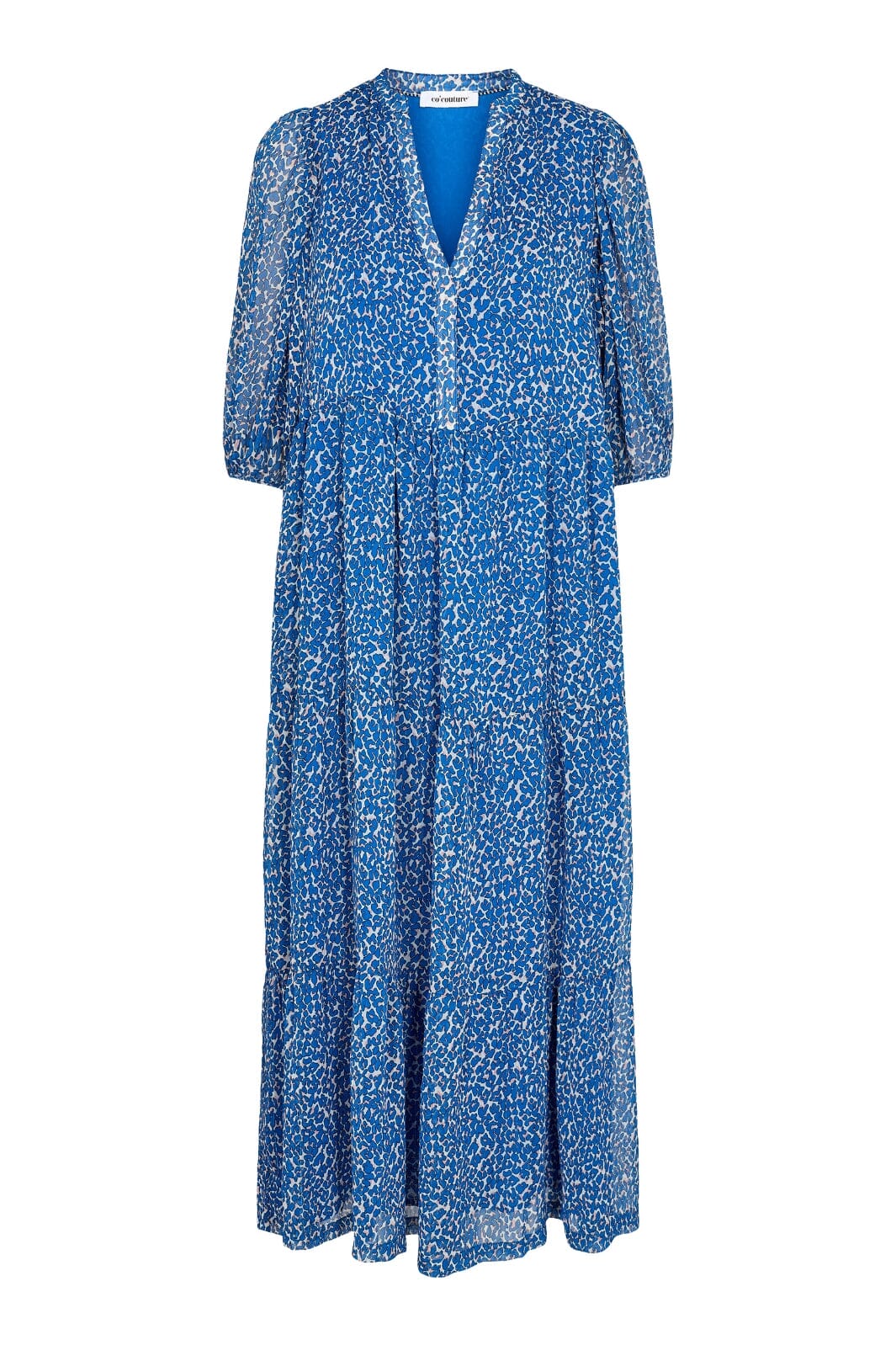 Co´couture - Junglecc Floor Dress - 76 New Blue