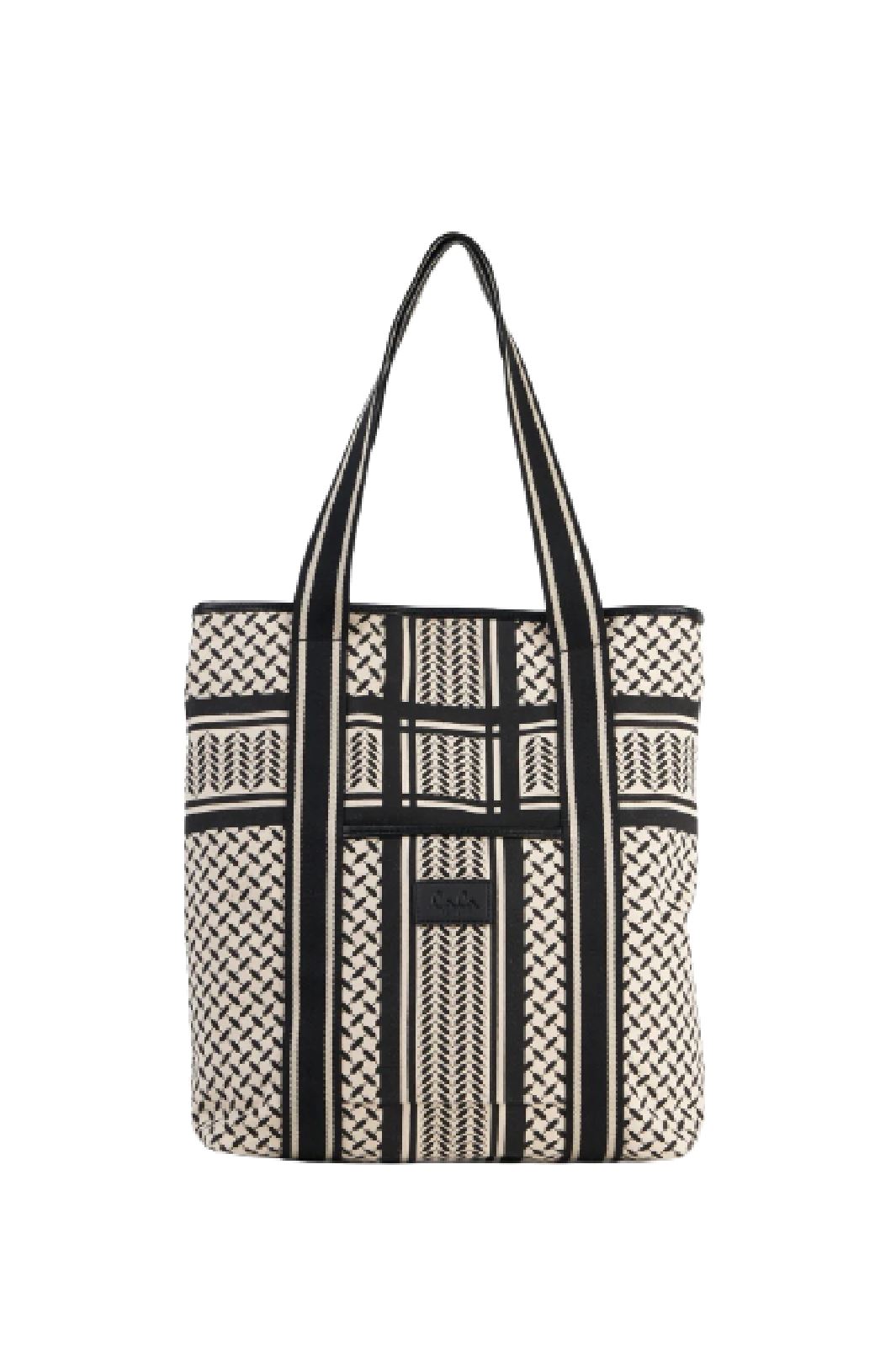 lala-berlin-tote-carmela-2-0-heritage-stripe-black_1.jpg Lala Berlin - Tote Carmela 2.0 - heritage stripe black Mode