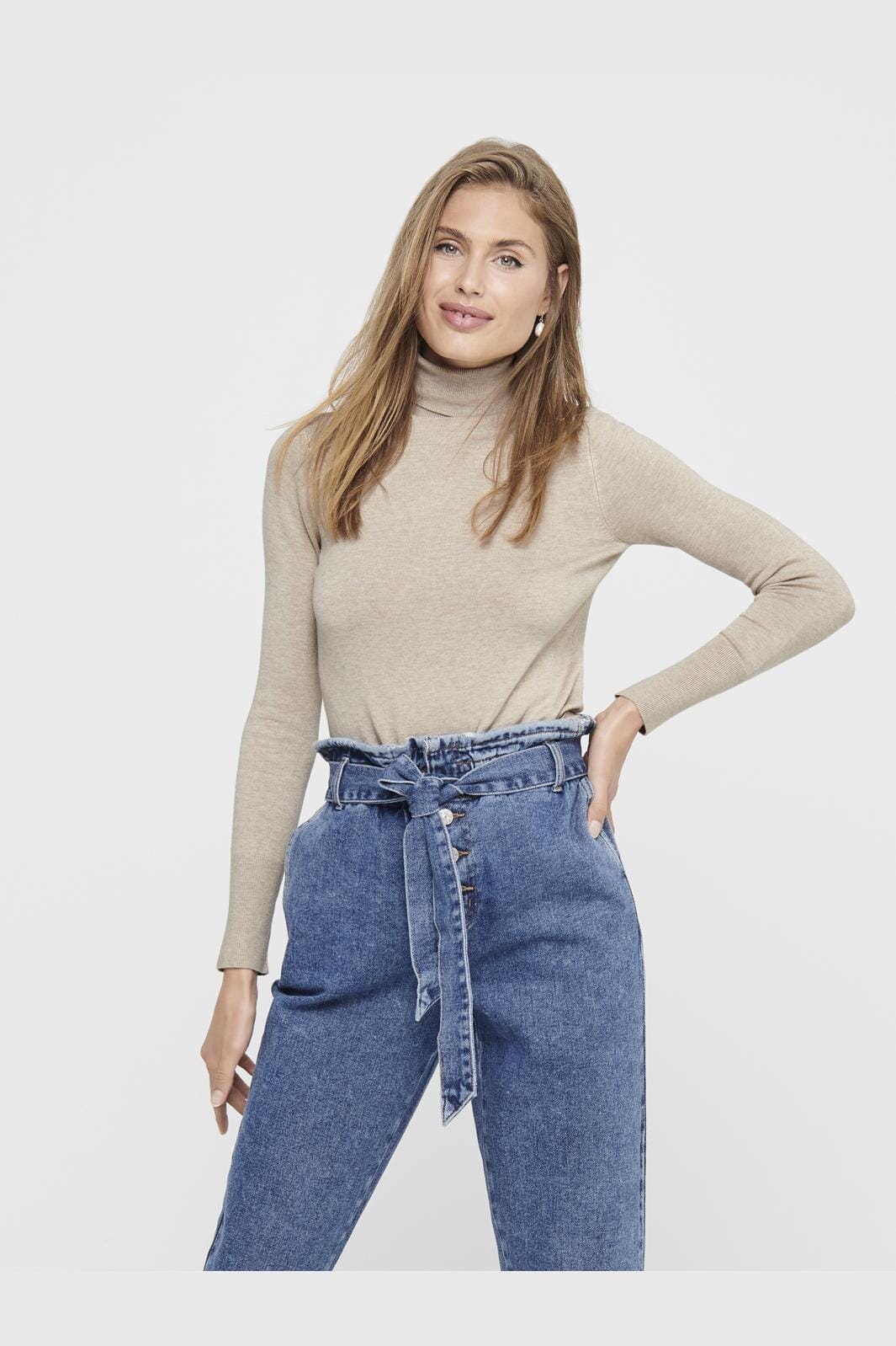 only-onlvenice-life-ls-roll-pullover-knt-3526915-whitecap-gray-melange_3.jpg Only - Onlvenice Life Ls Roll Pullover Knt - 3526915 Whitecap Gray Melange