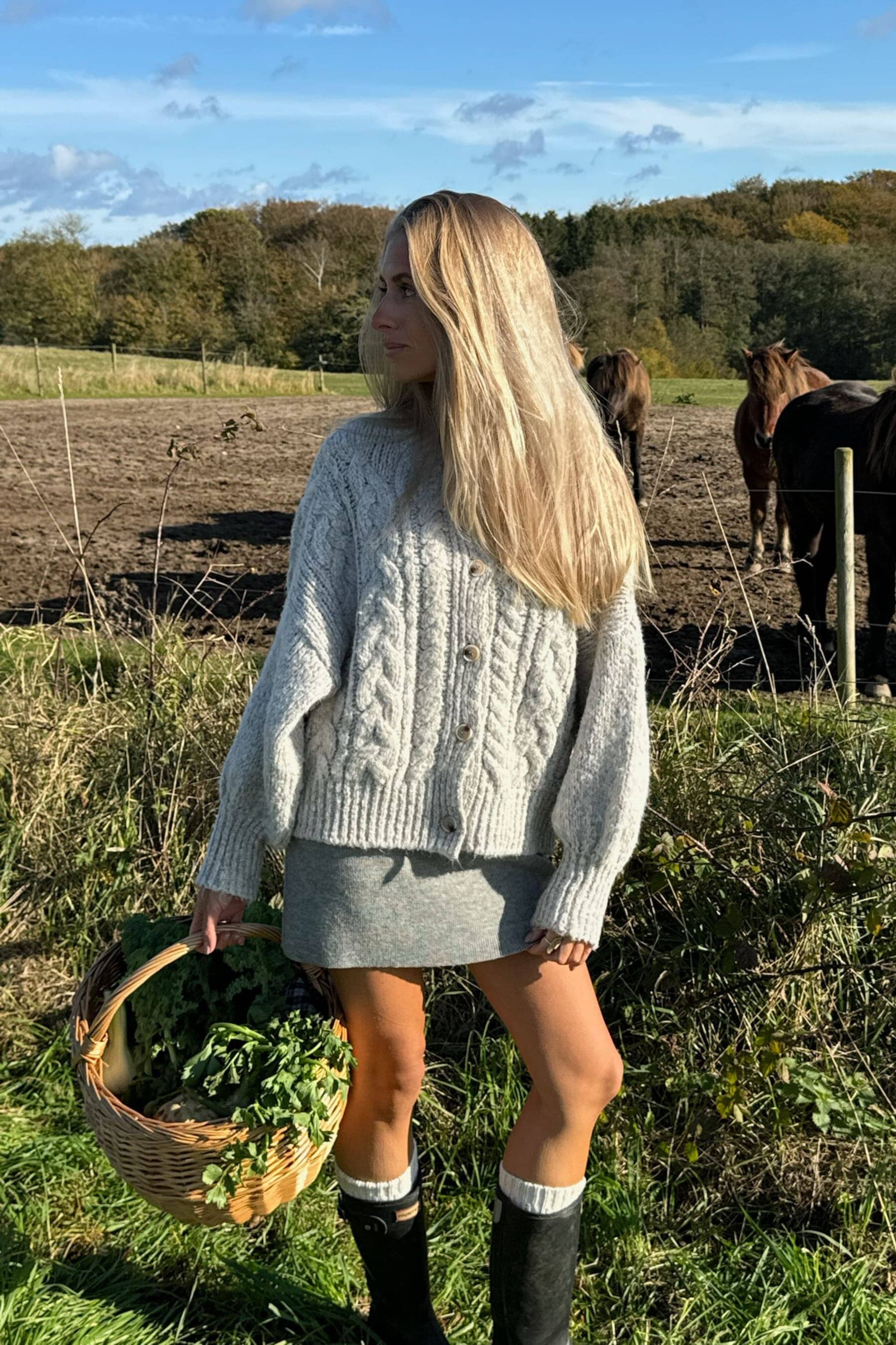 BYIC - Ellaic Cardigan - lgreige Light Greige
