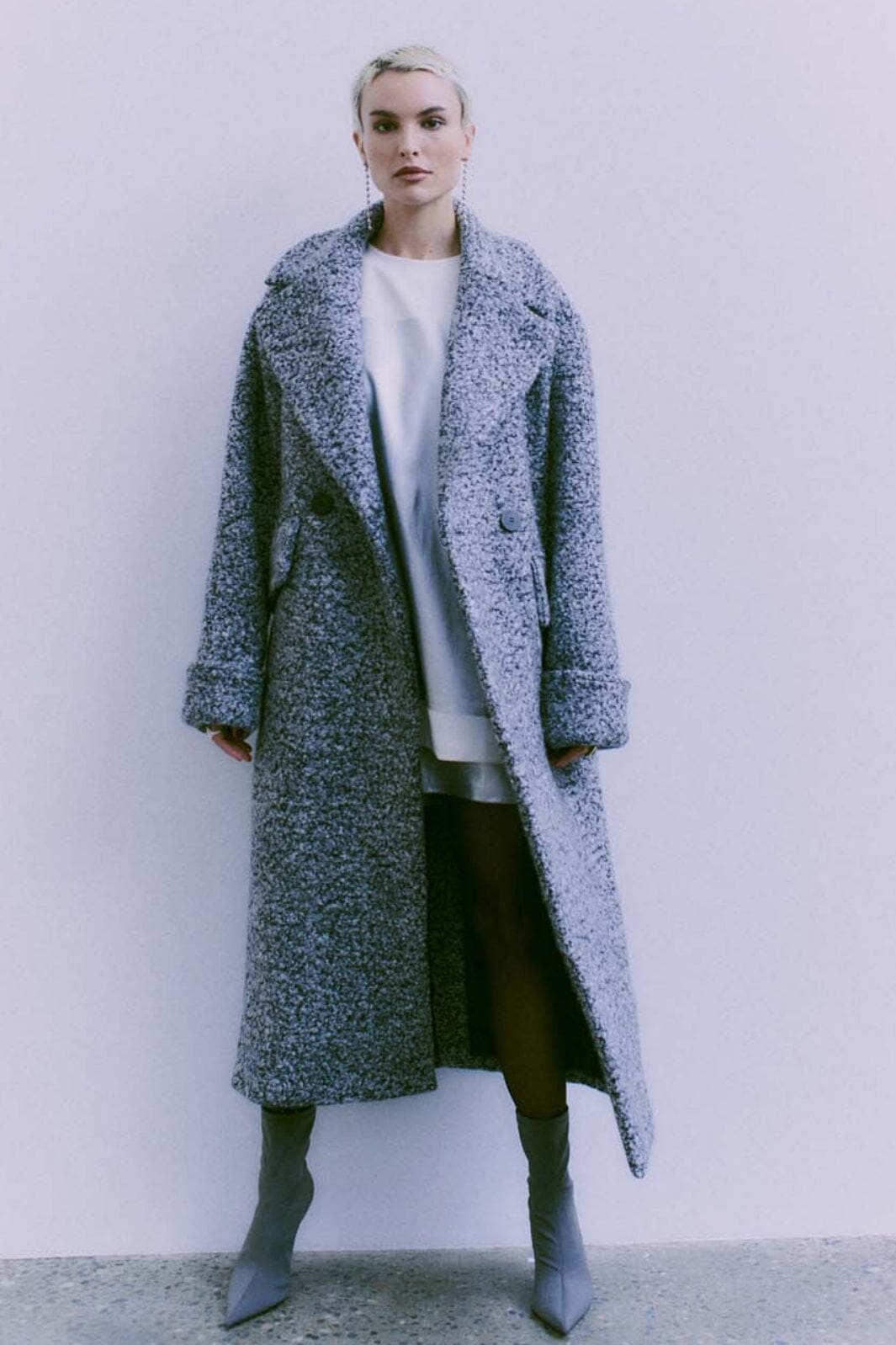 Copenhagen Muse - Cmthem-Coat 204690 - Black w. Jet Stream Online