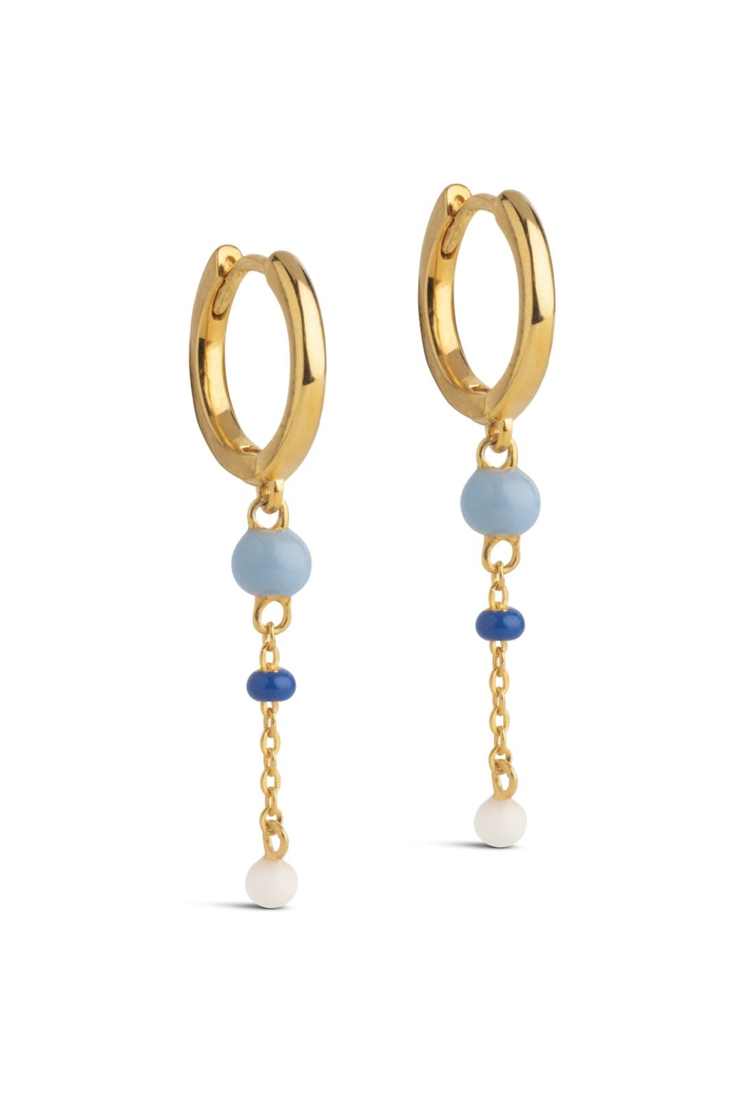 Forudbestilling - Enamel Copenhagen - Hoops, Lola Bold E424G - Marine Hot på udsalg