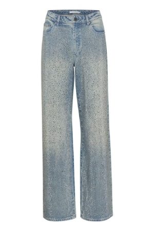 Gestuz - ZorahGZ MW jeans - Mid blue washed