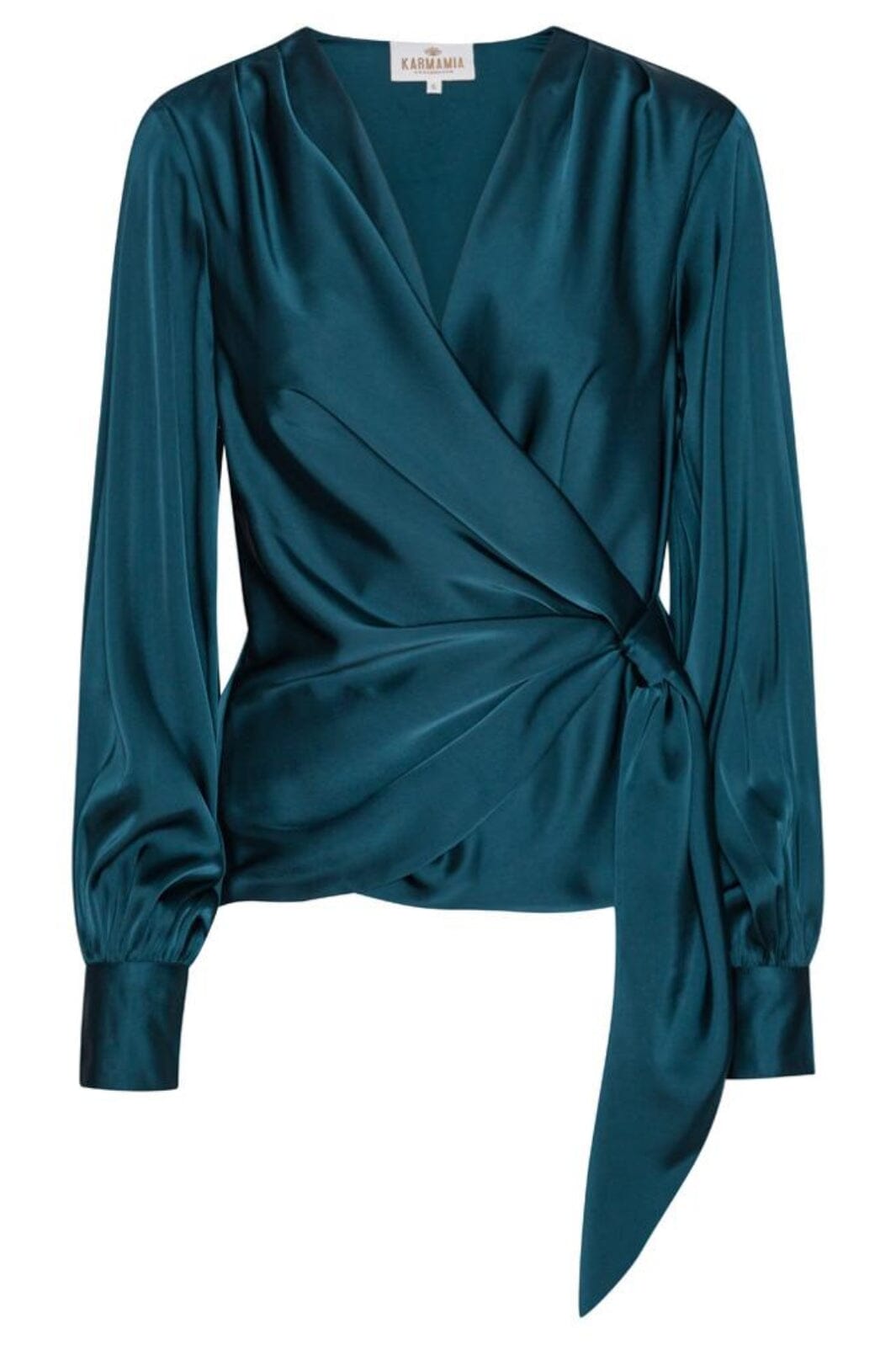 Karmamia - Ines Blouse 2015 - Semi Rich Teal Online nu