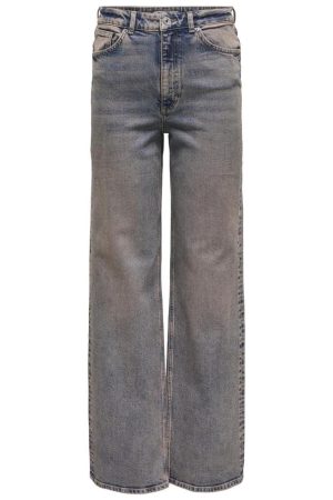Only - Onljuicy Wide Tint Dot322 - 4733756 Dark Blue Denim Tint