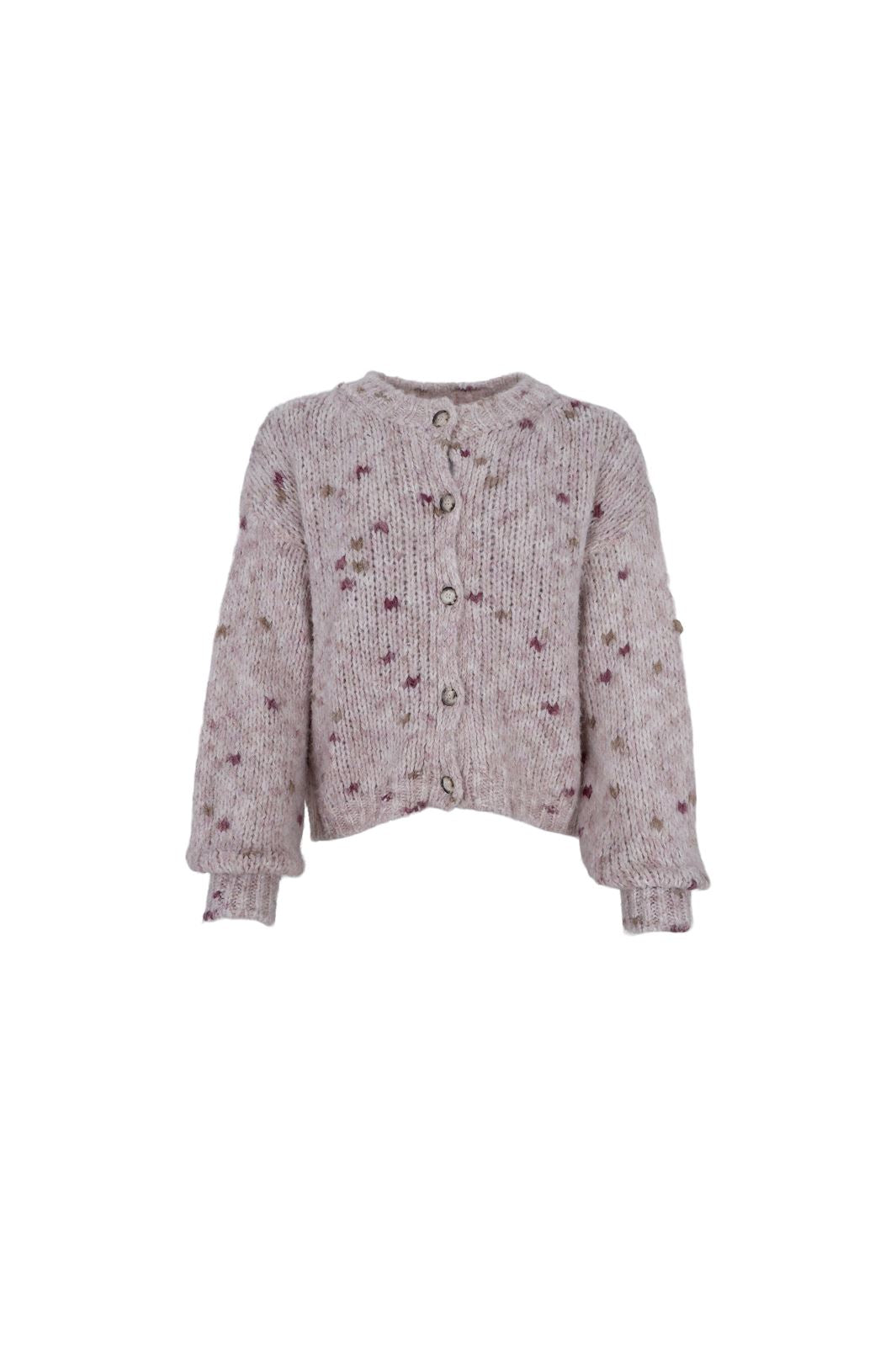 Black Colour - Bcmist Knit Cardigan - Rose Plum Levere