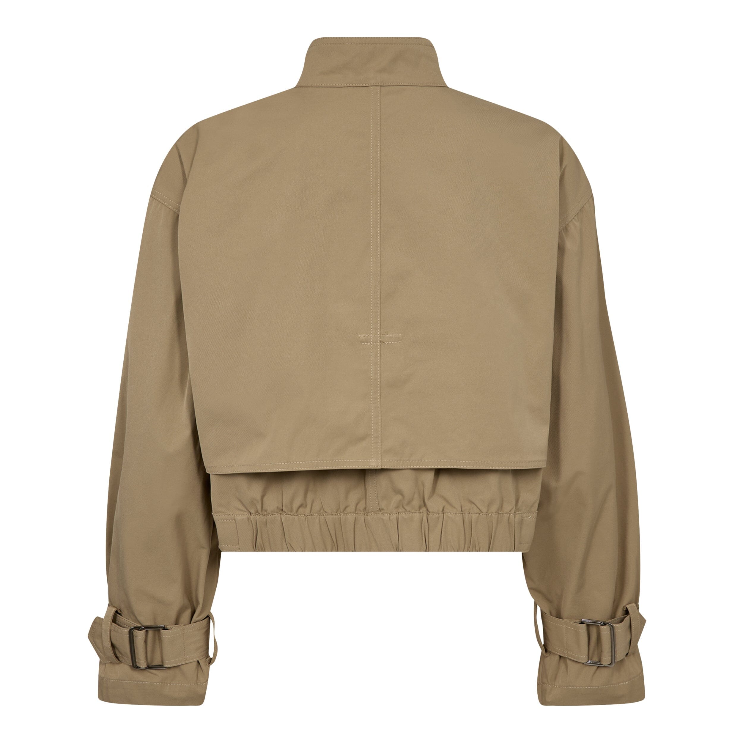 Co´couture - Franciscc Crop Trench Jacket 30271 - 16 Khaki