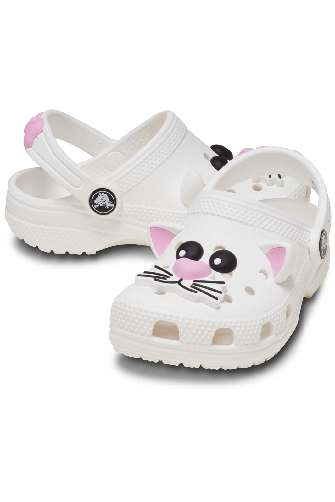 Crocs - Classic Iam Cat Clog T Wpt - White/Pink Tweed