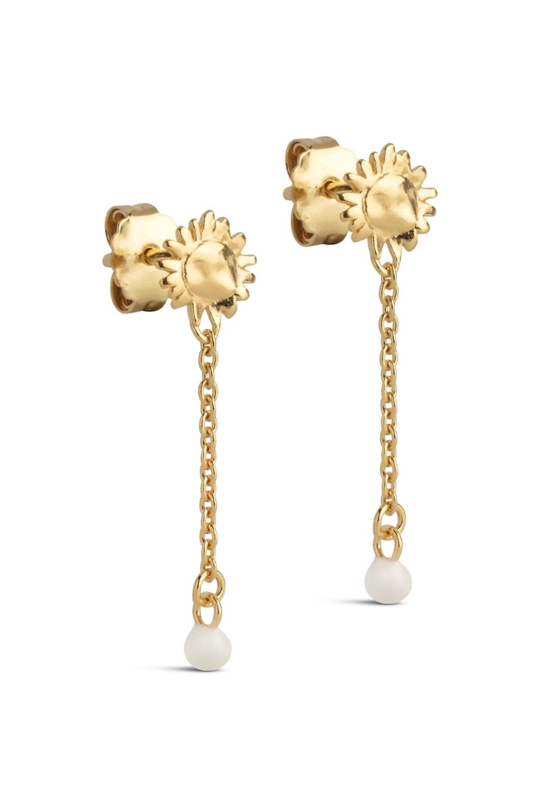 Forudbestilling - Enamel Copenhagen - Earrings, Sunshine Drop E423G - Daisy Rabat