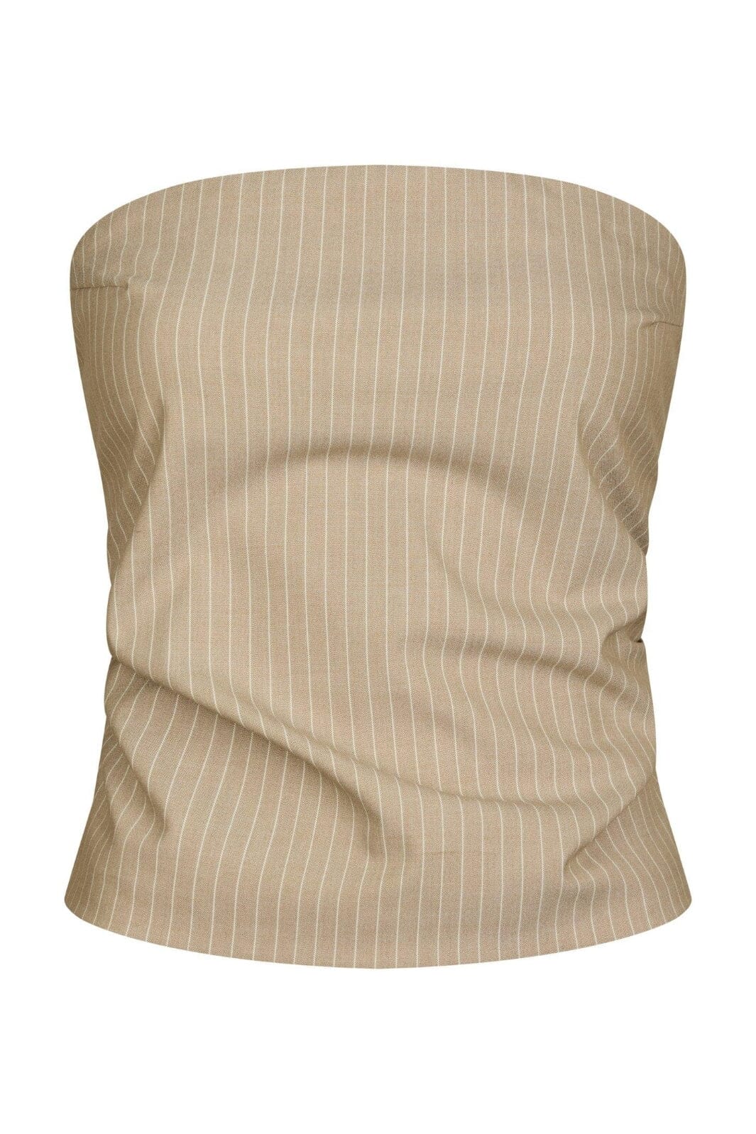 Forudbestilling - Neo Noir - Tyree Melange Pinstripe Top 165471 - 119 - Sand Melange
