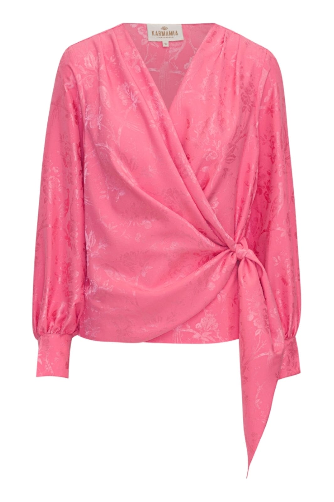 Karmamia - Ines Blouse - Provence Jacquard Pink
