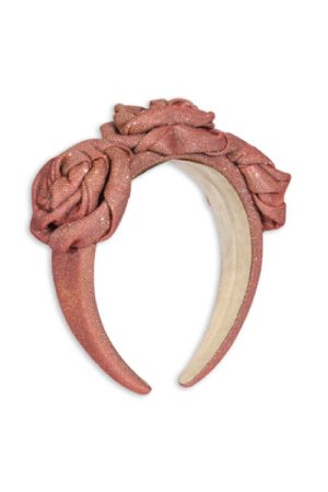 Konges Sløjd - Rosie Glitter Hairbrace - Mellow Rose Levere