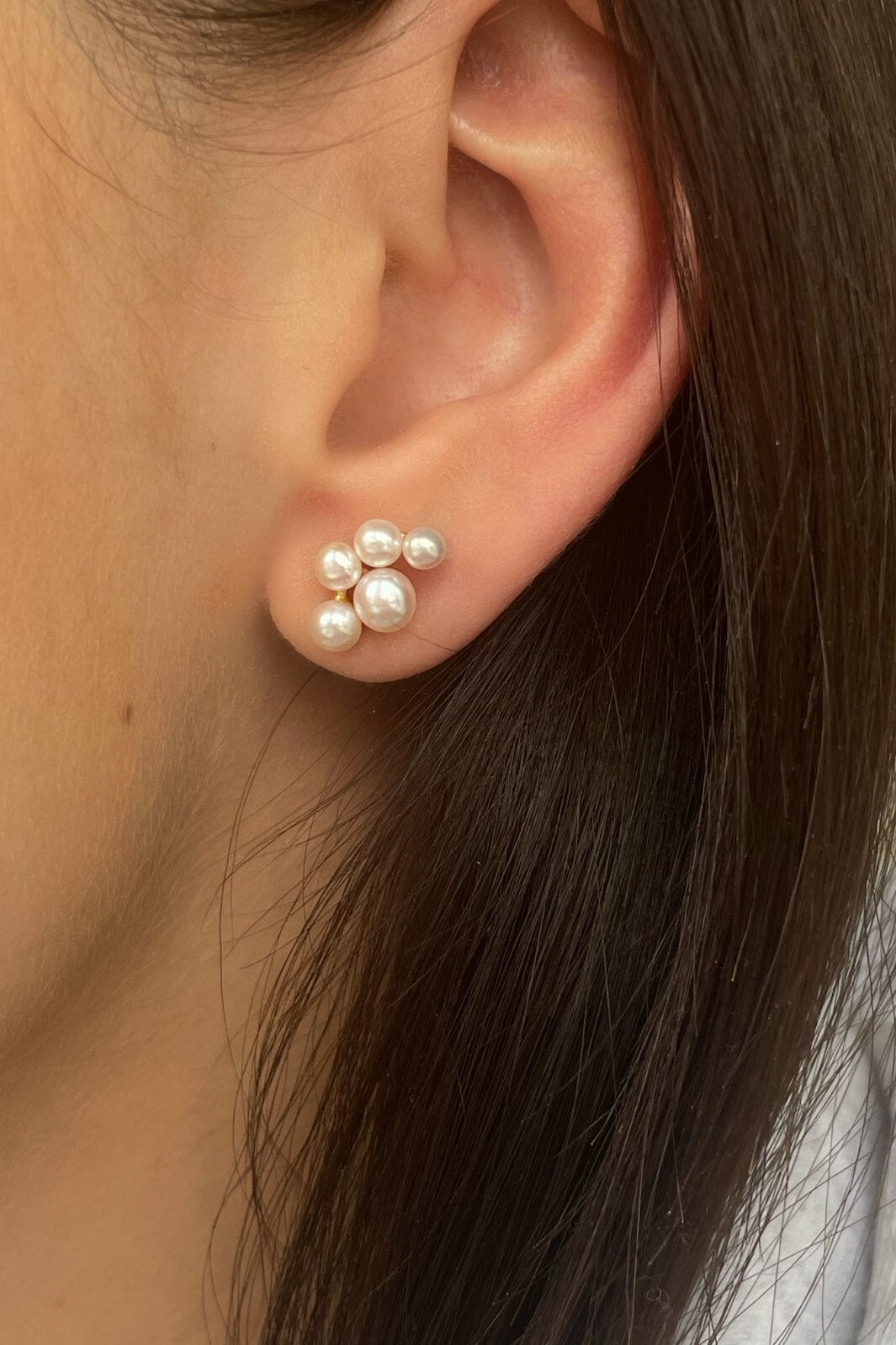 Stine A - Bloom Pearl Berries Earring - Single - 1339-02-S