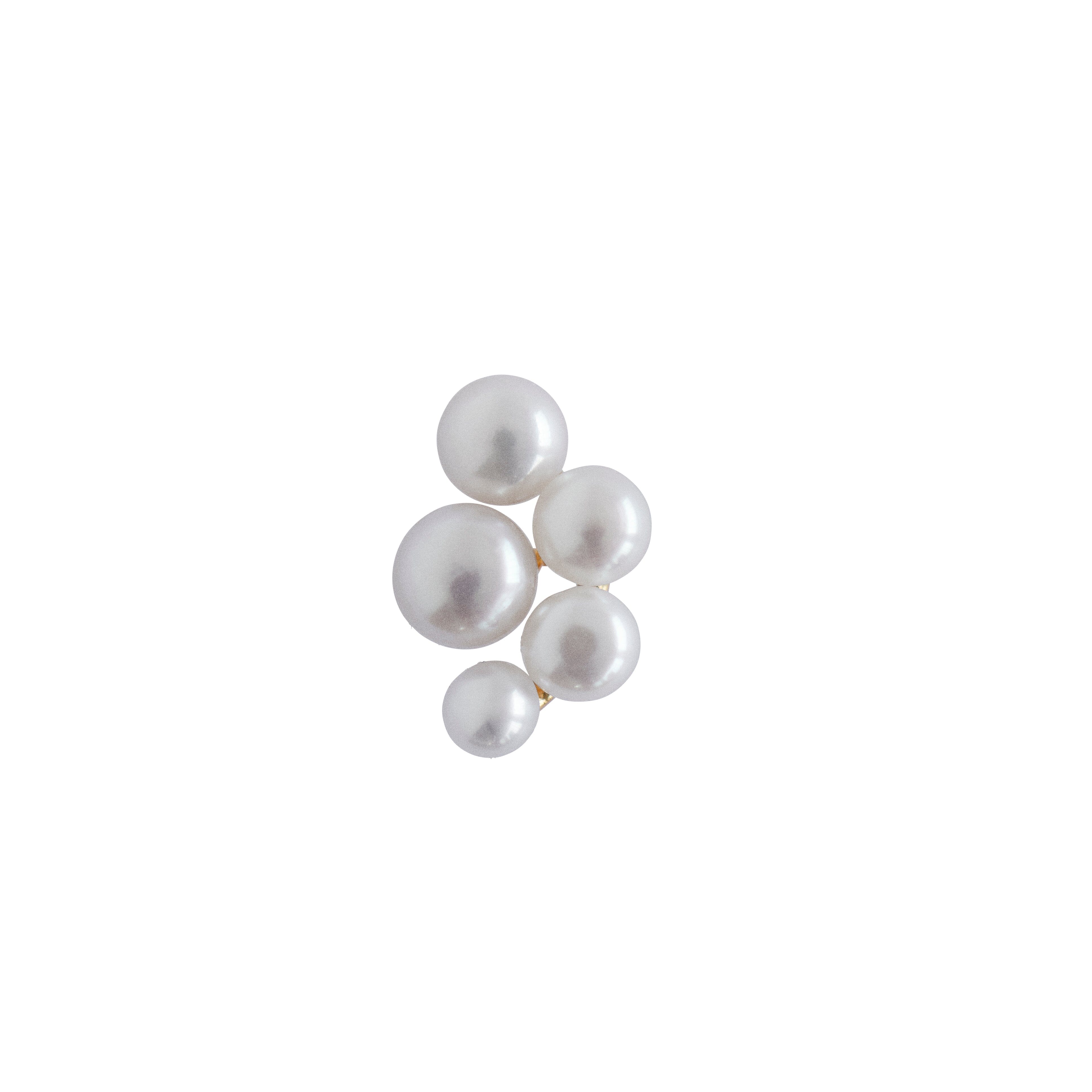 Stine A - Bloom Pearl Berries Earring - Single - 1339-02-S