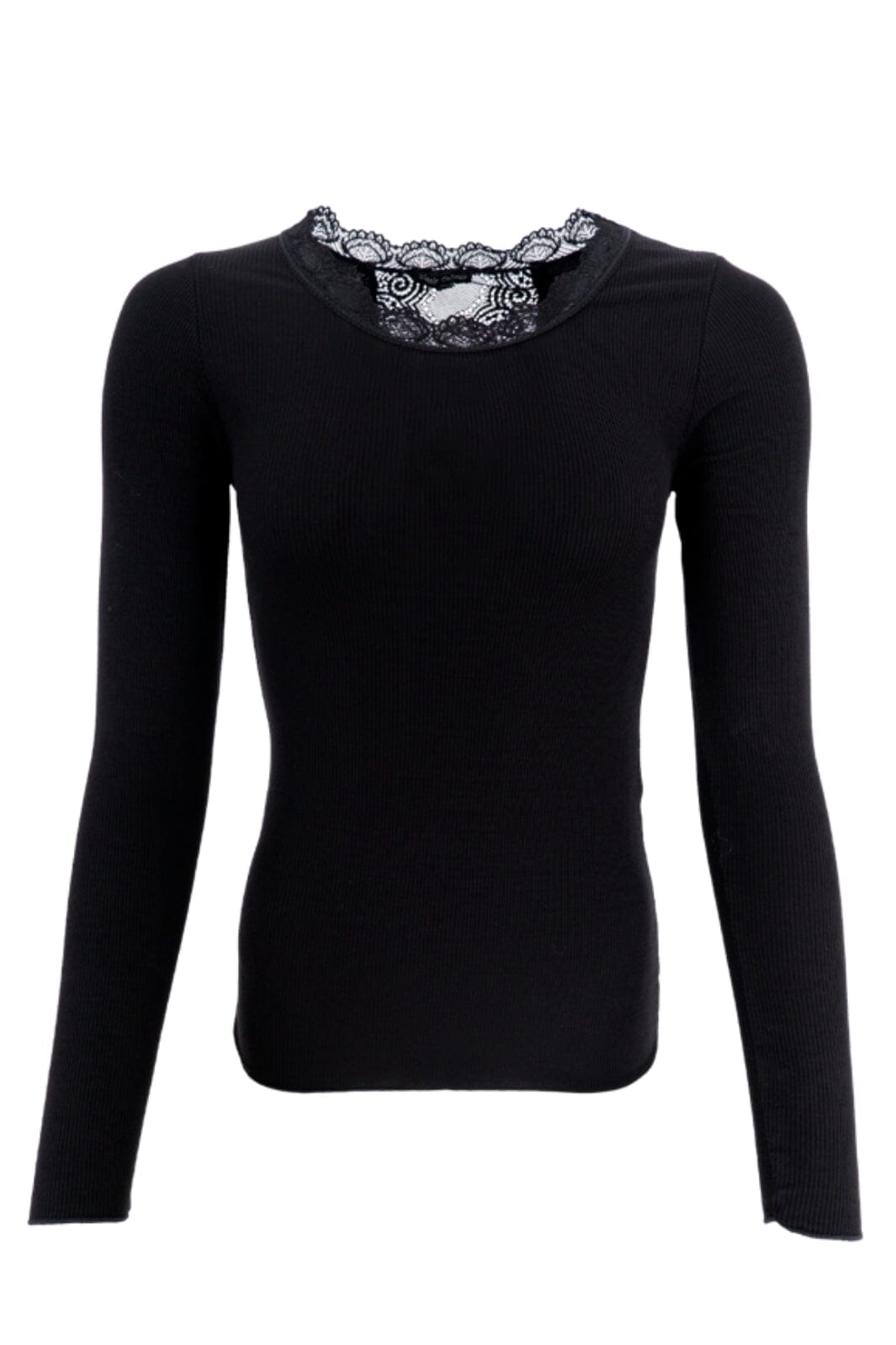Black Colour - Bcivy Rib L/S Blouse - Black Online