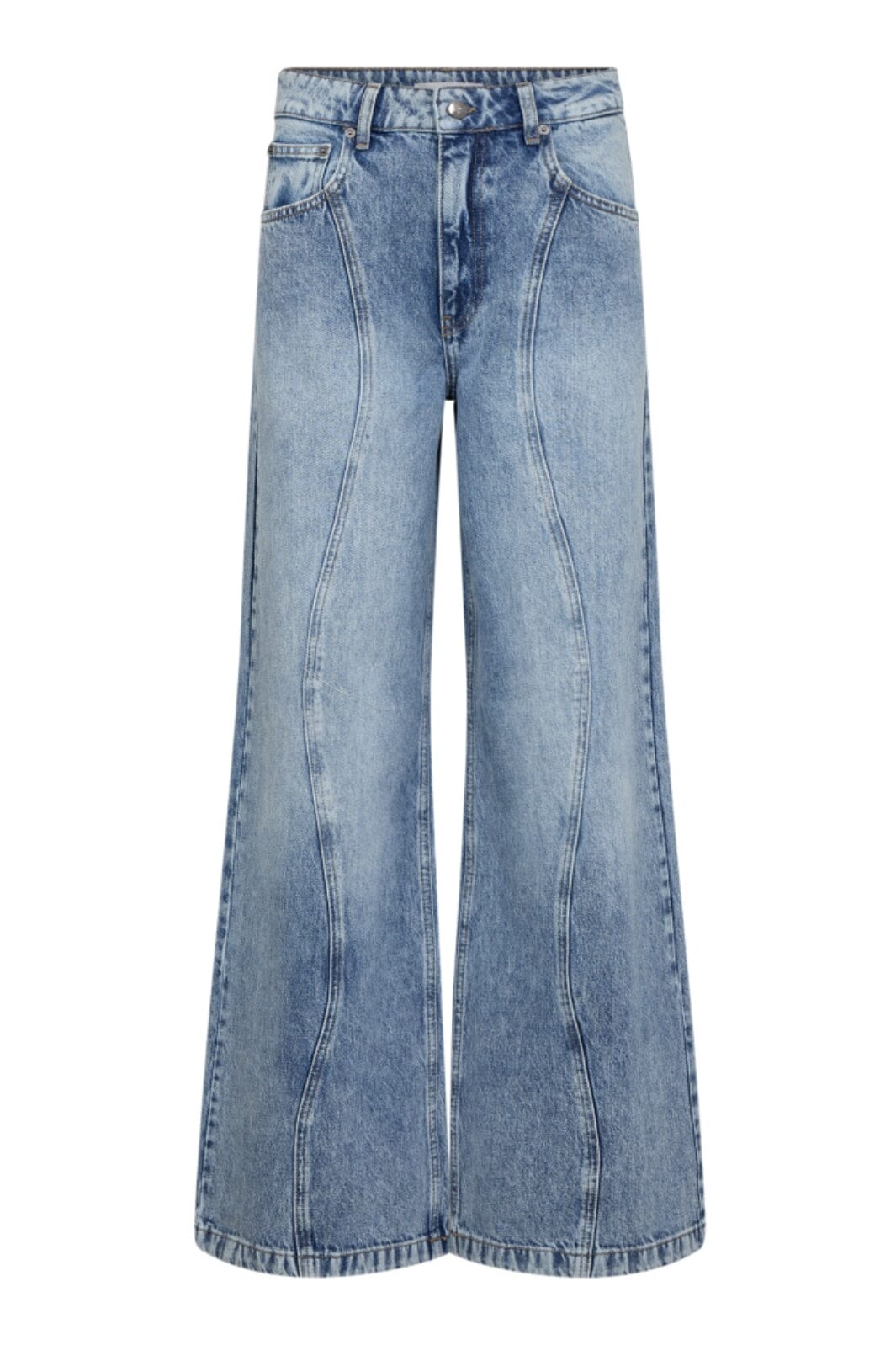 Co´Couture - Bowiecc Wave Jeans 31533 - 114 - Fade Denim Online