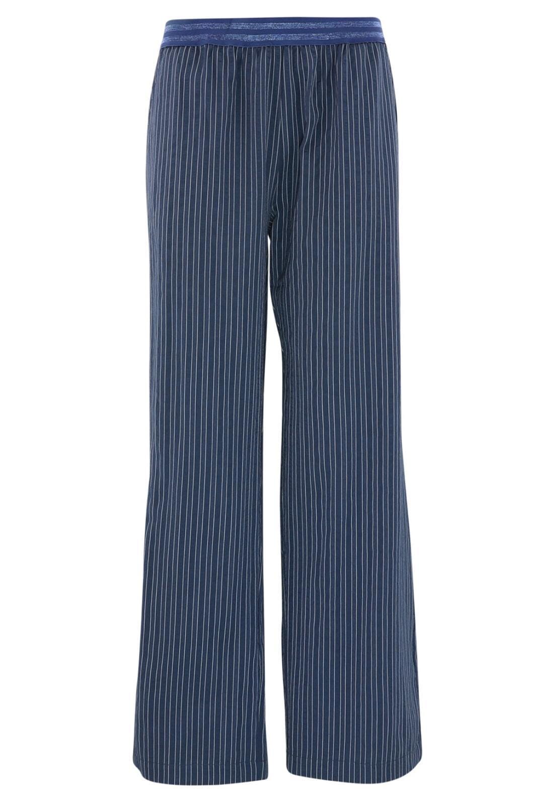 Continue - Lis Tape Stripe - Navy Blue Stripe