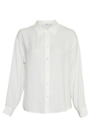 Forudbestilling - Moss Copenhagen - Mschsandeline Maluca Shirt - Cloud White