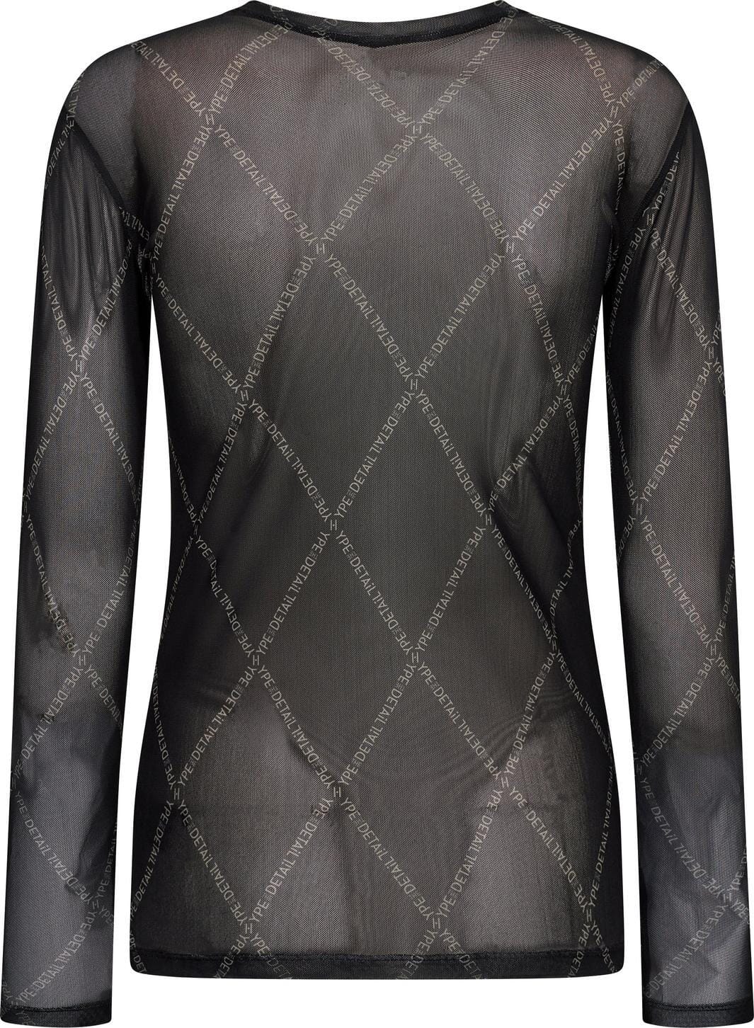 Hype The Detail - Blouse W/Print 320-14 - 13 - Sort
