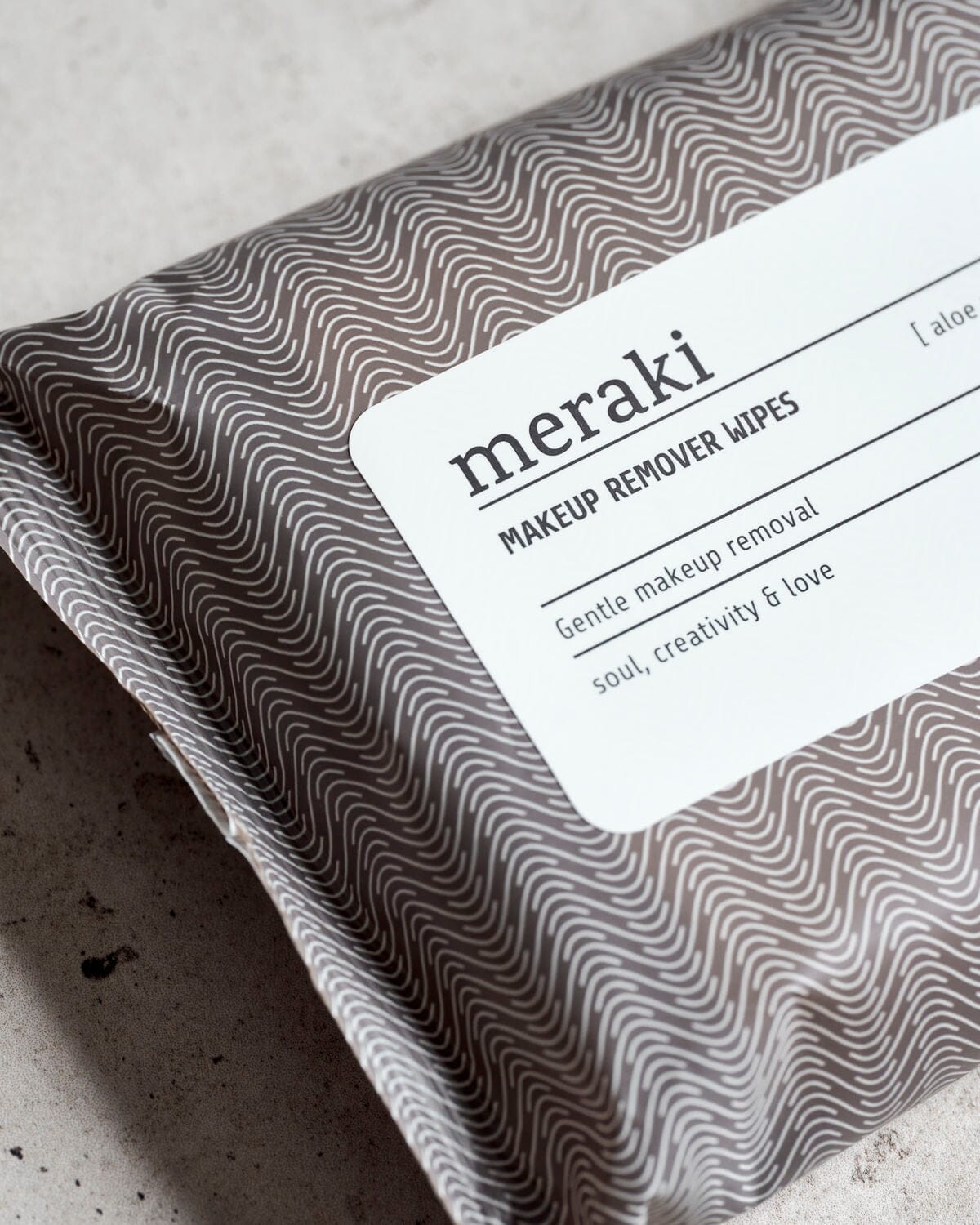Meraki - Makeup Remover Wipes - Aloe Vera Levere