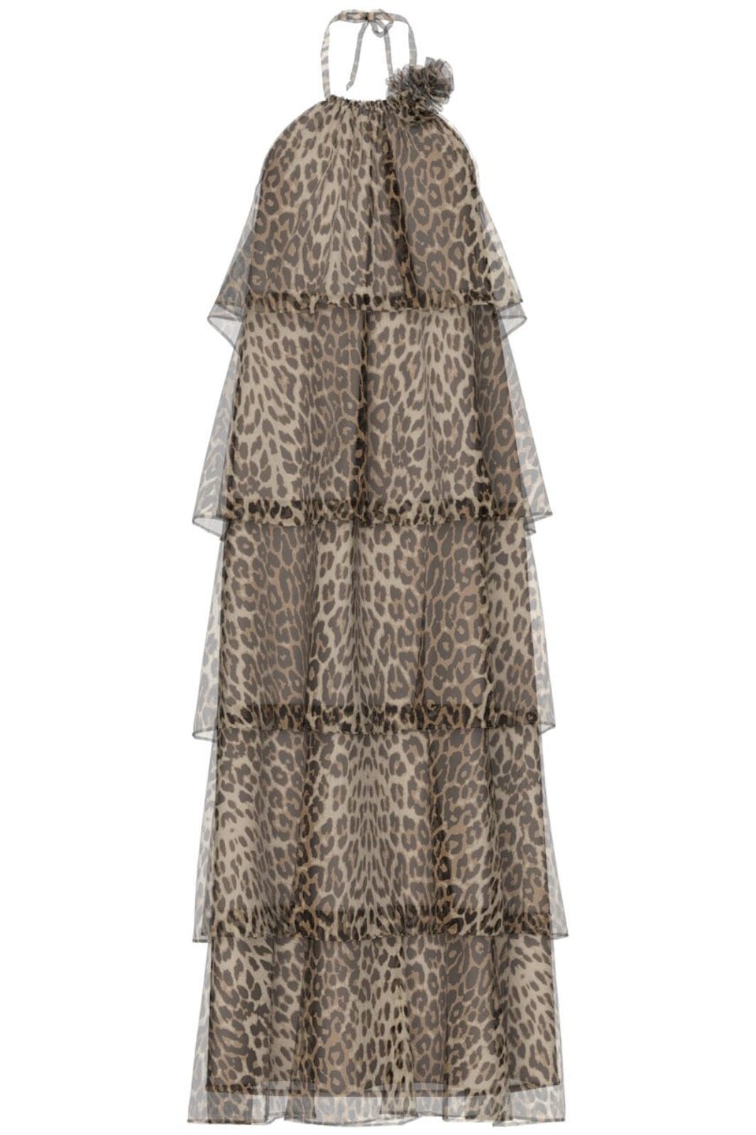 Pieces - Pcclara Sl Long Layred Dress Kca - 4785296 Black Leo Online Hot Salg