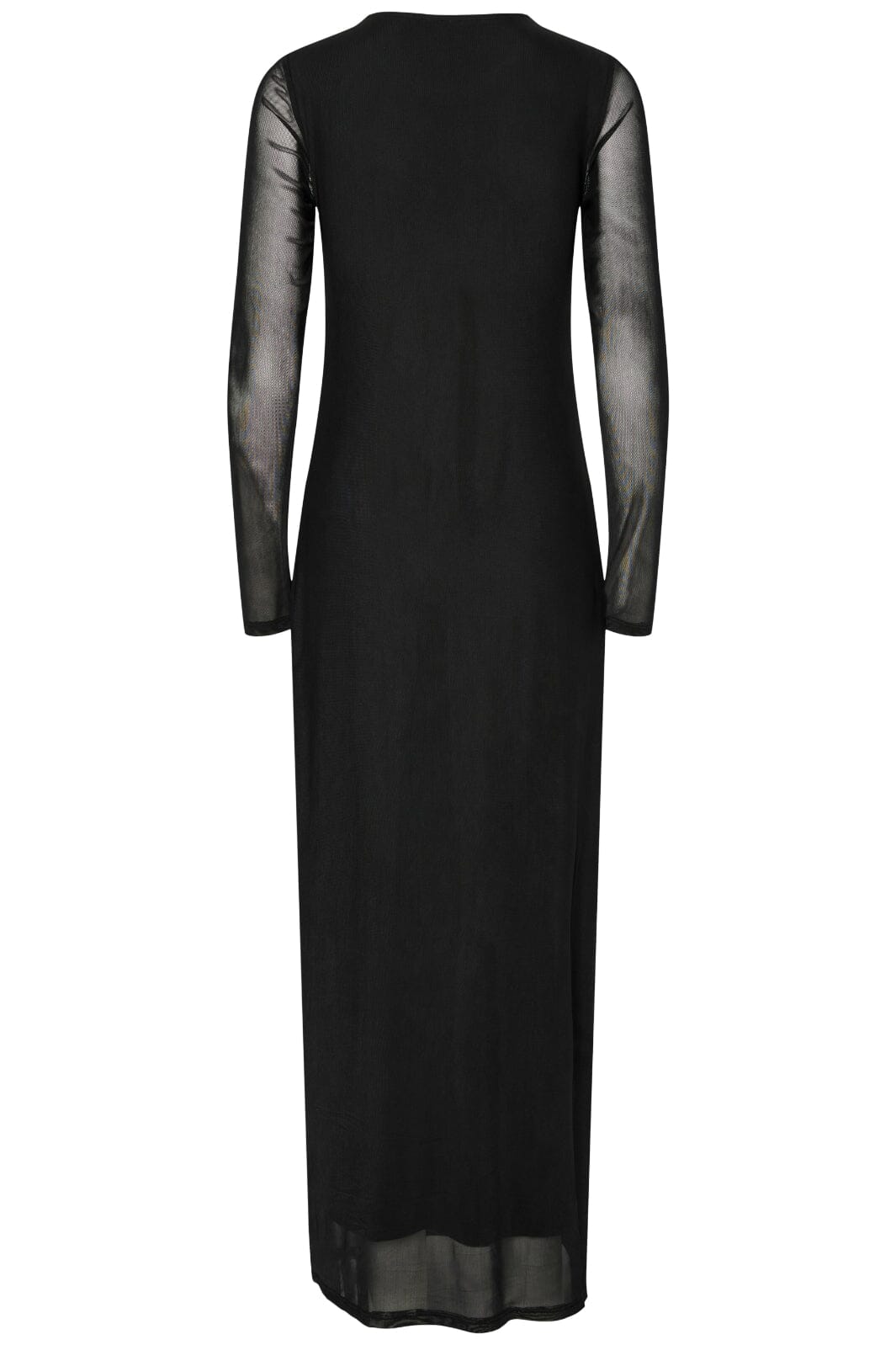 Pieces - Pcnolia Ls O-Neck Ankle Dress D2Ddmo - 4811110 Black