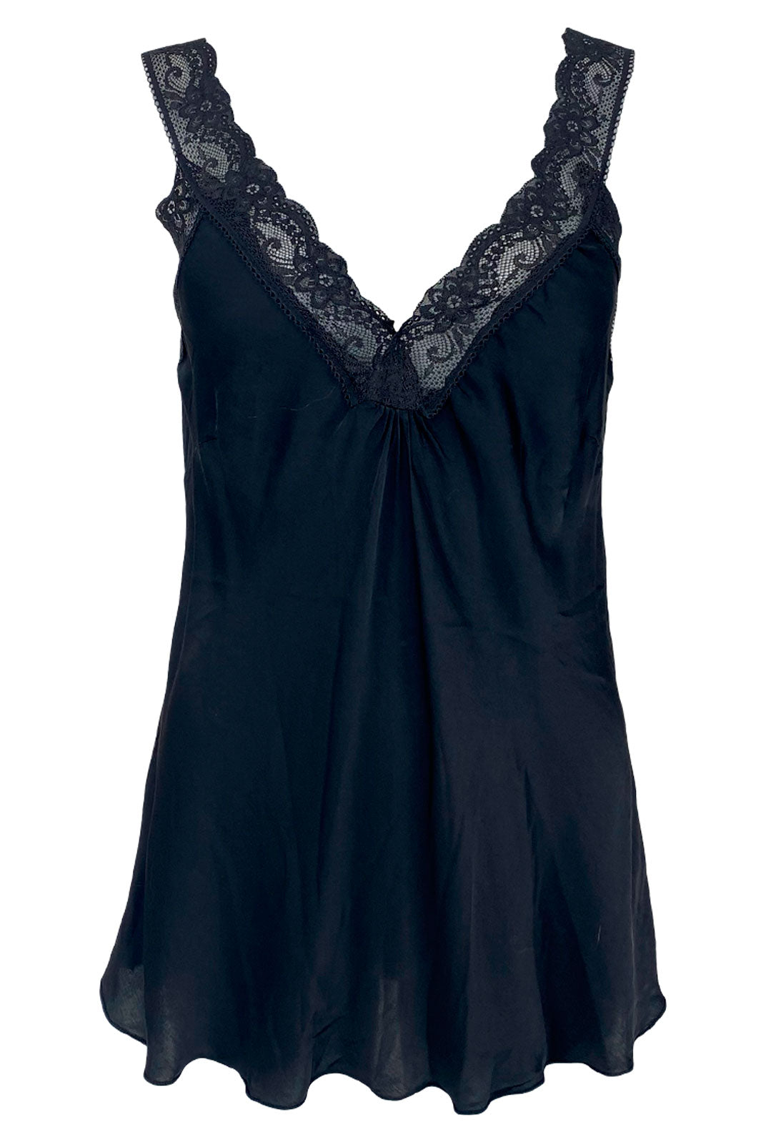 Black Colour - BcBea Lace Top - Black