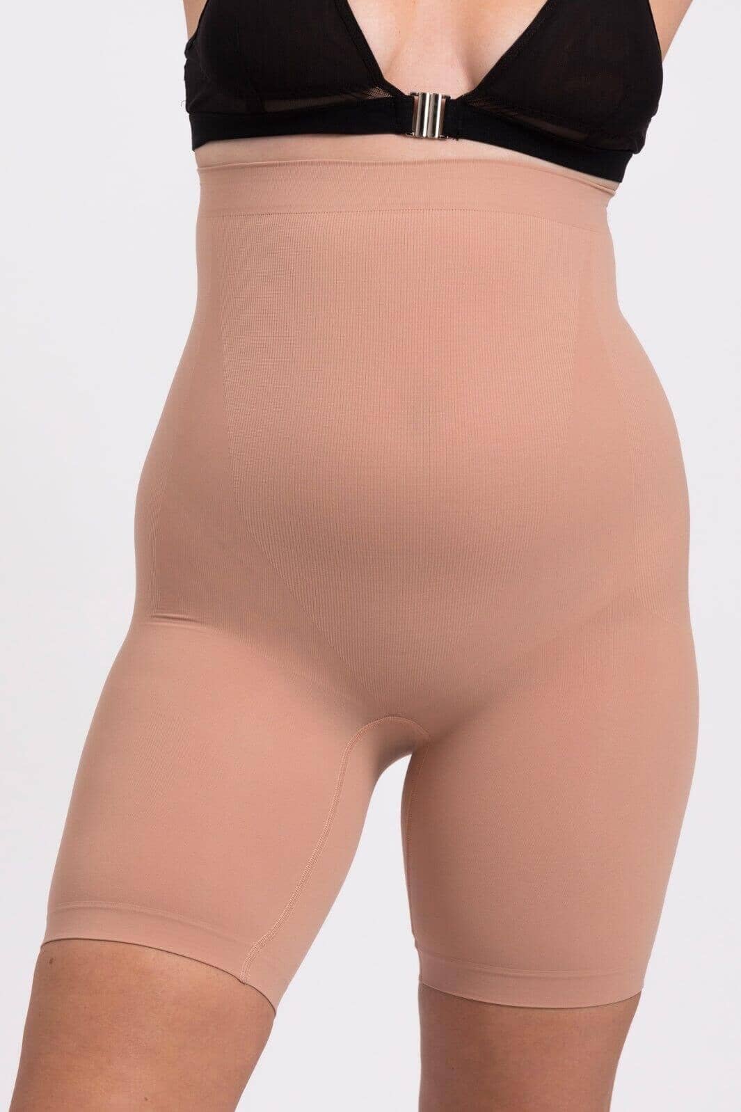 Lykkeland Ateliér - Alturra Highwaist Shaping Shorts - Tan