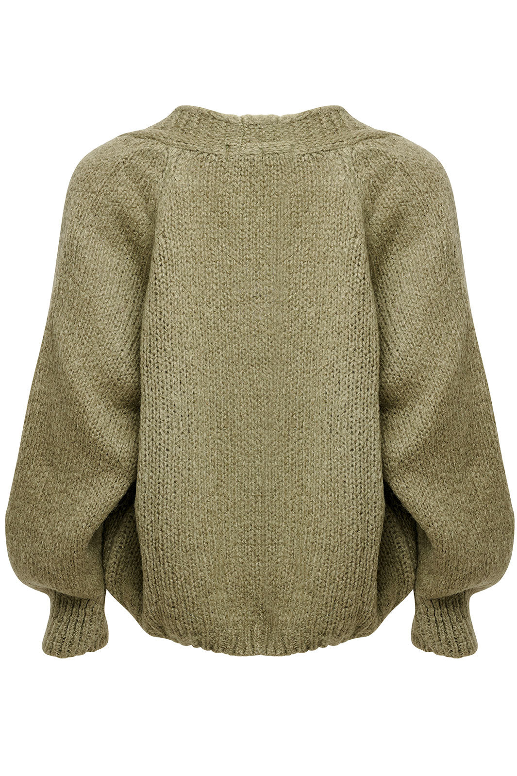 noella-fora-knit-cardigan-army_2.jpg Noella - Fora Knit Cardigan - Army
