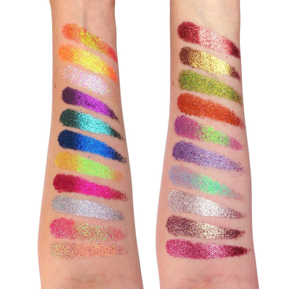 Rude Cosmetics - United Shades of Glitter - 21 Pressed Glitter Palette