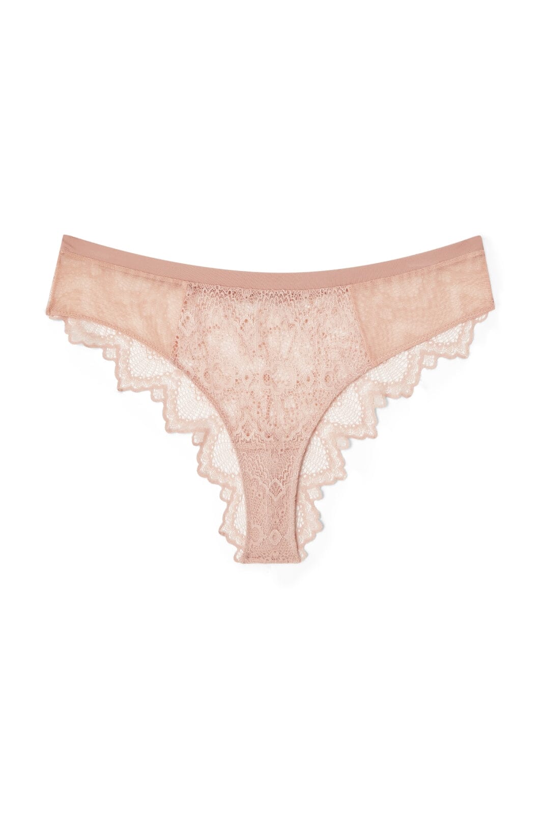 Understatement Underwear - Lace Cheeky - Nude