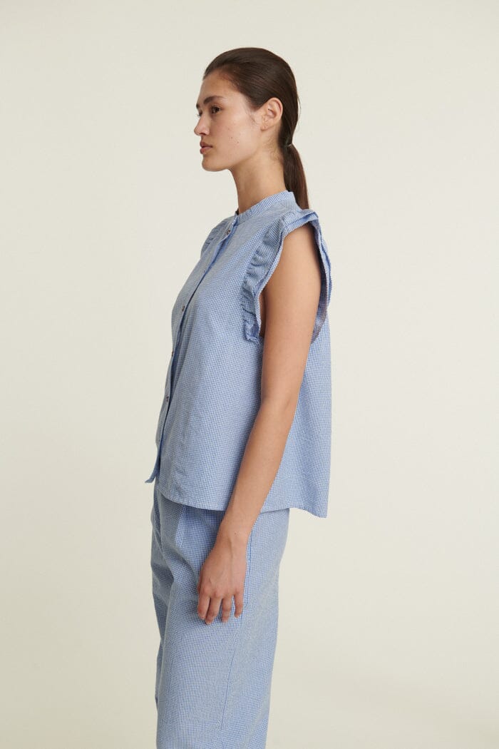Basic Apparel - Rudie Blouseba424-04 - 757 Quiet Harbor Levere