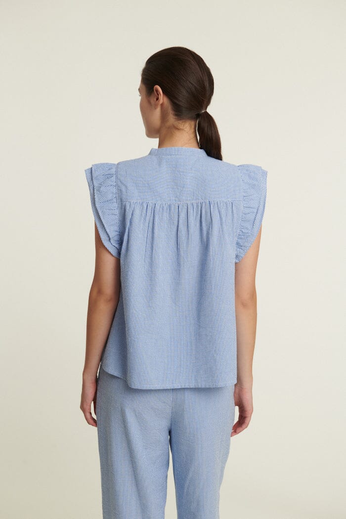 Basic Apparel - Rudie Blouseba424-04 - 757 Quiet Harbor Levere