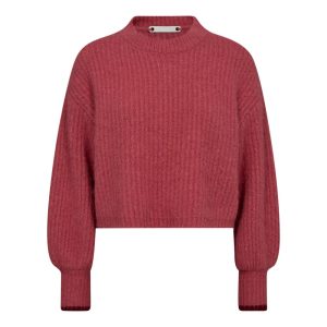 Co´couture - Coraliecc Crop Rib O-Knit 32140 - 60 Heart