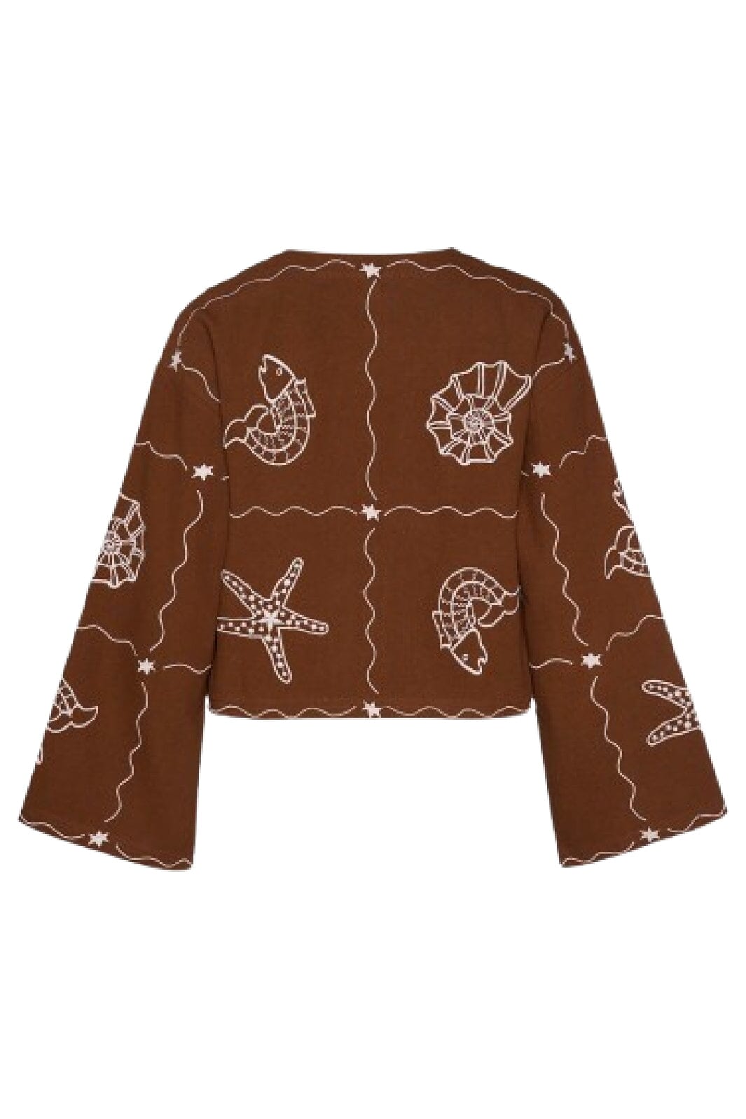 Forudbestilling - Sissel Edelbo - Seashell Top SE 1631 - Soft Brown