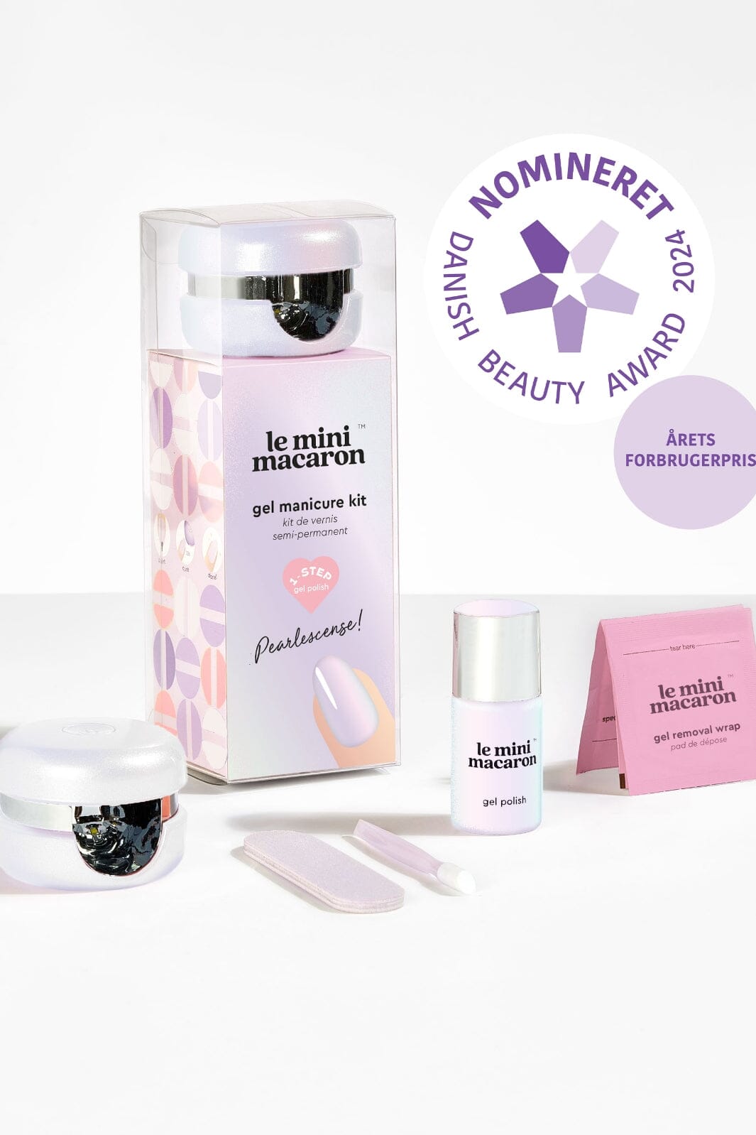 Le Mini Macaron - Gel Manicure Kit KIT021 - Pearlescence